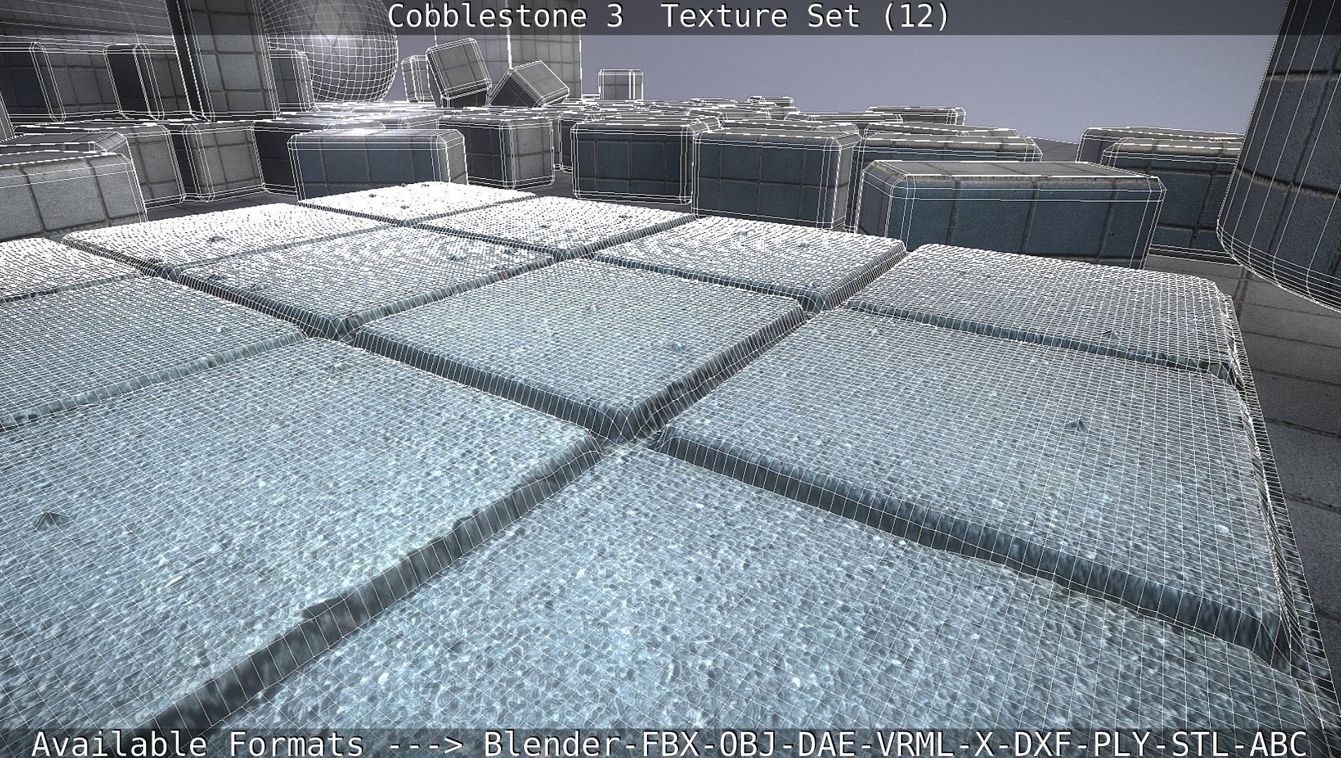 Cobblestone 3 - Texture Set 12 Texture_131