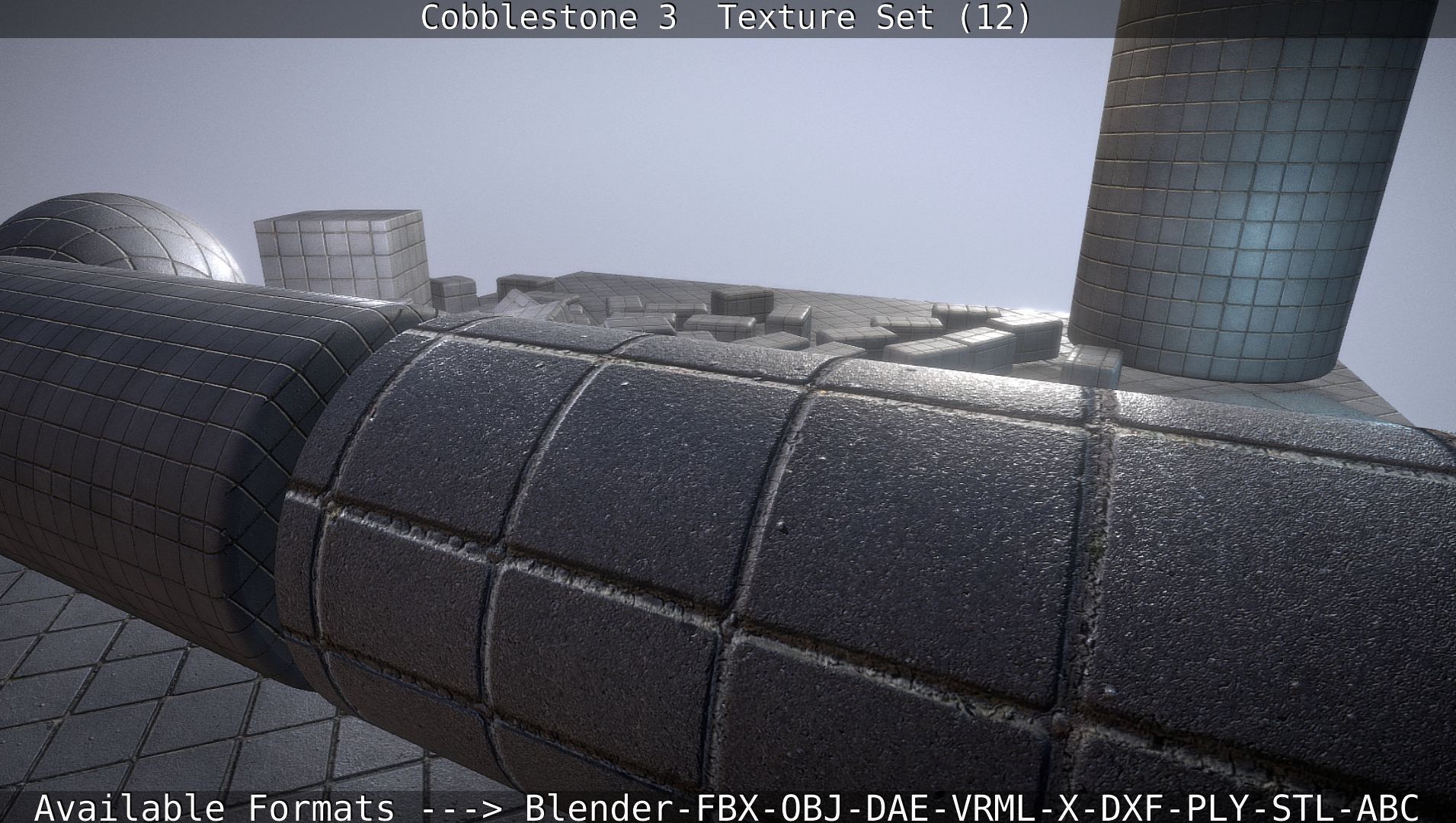 Cobblestone 3 - Texture Set 12 Texture_62