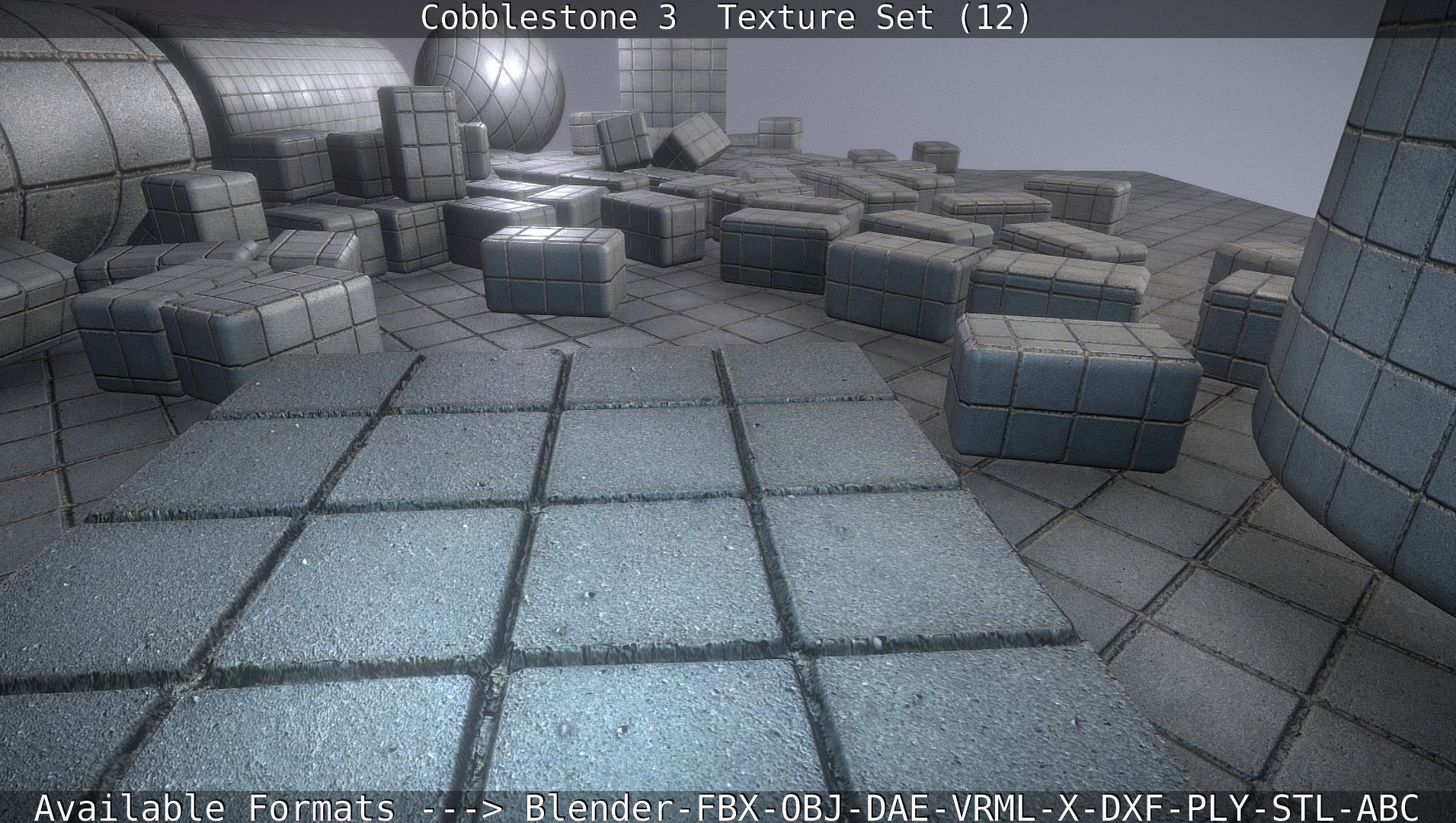 Cobblestone 3 - Texture Set 12 Texture_30