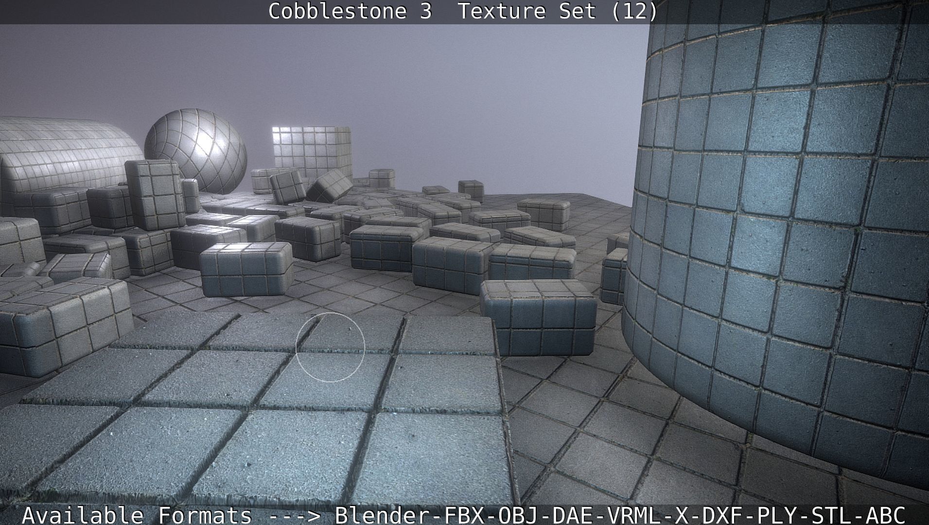 Cobblestone 3 - Texture Set 12 Texture_92