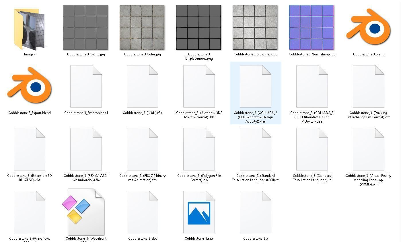 Cobblestone 3 - Texture Set 12 Texture_4