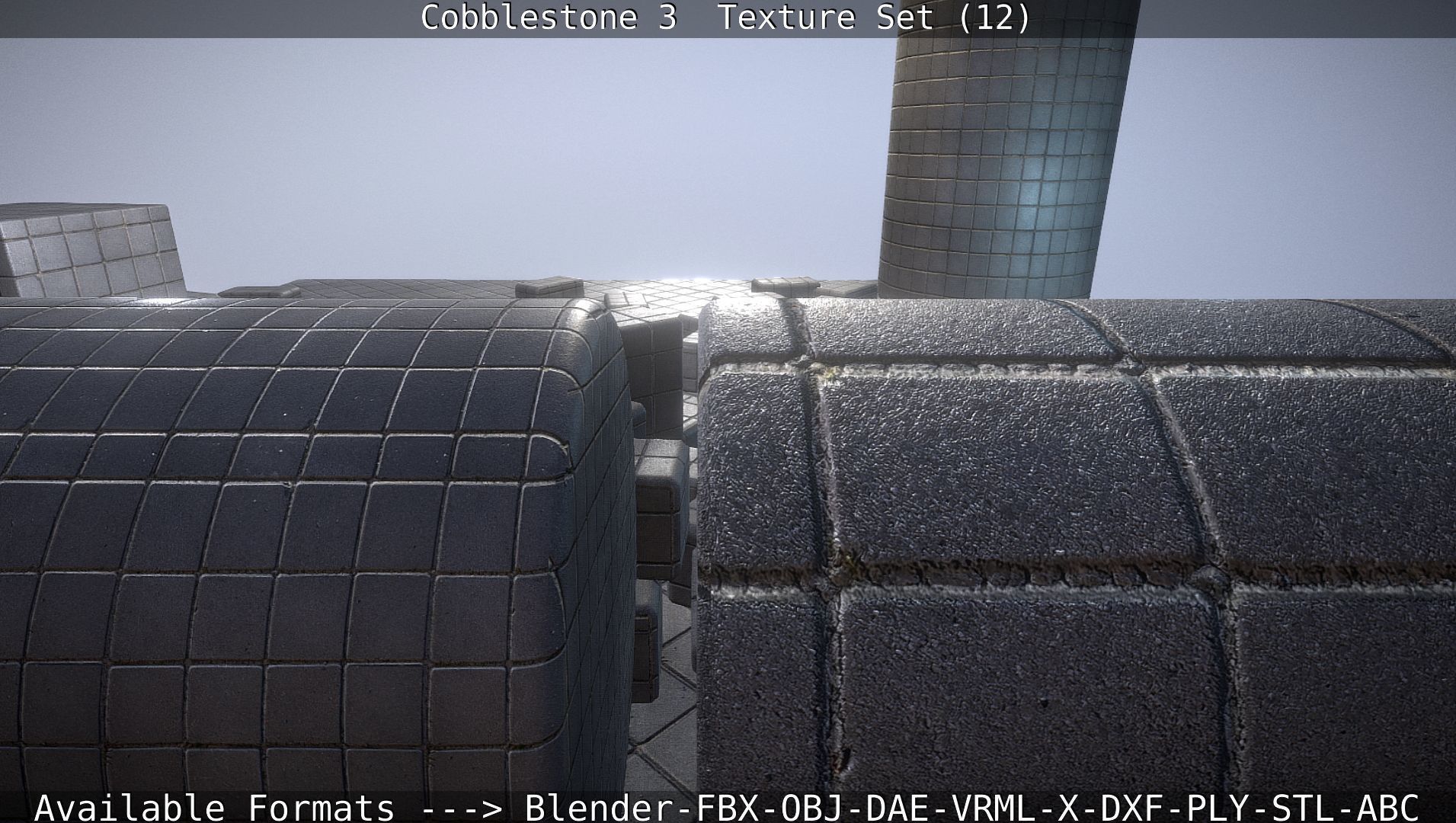 Cobblestone 3 - Texture Set 12 Texture_59