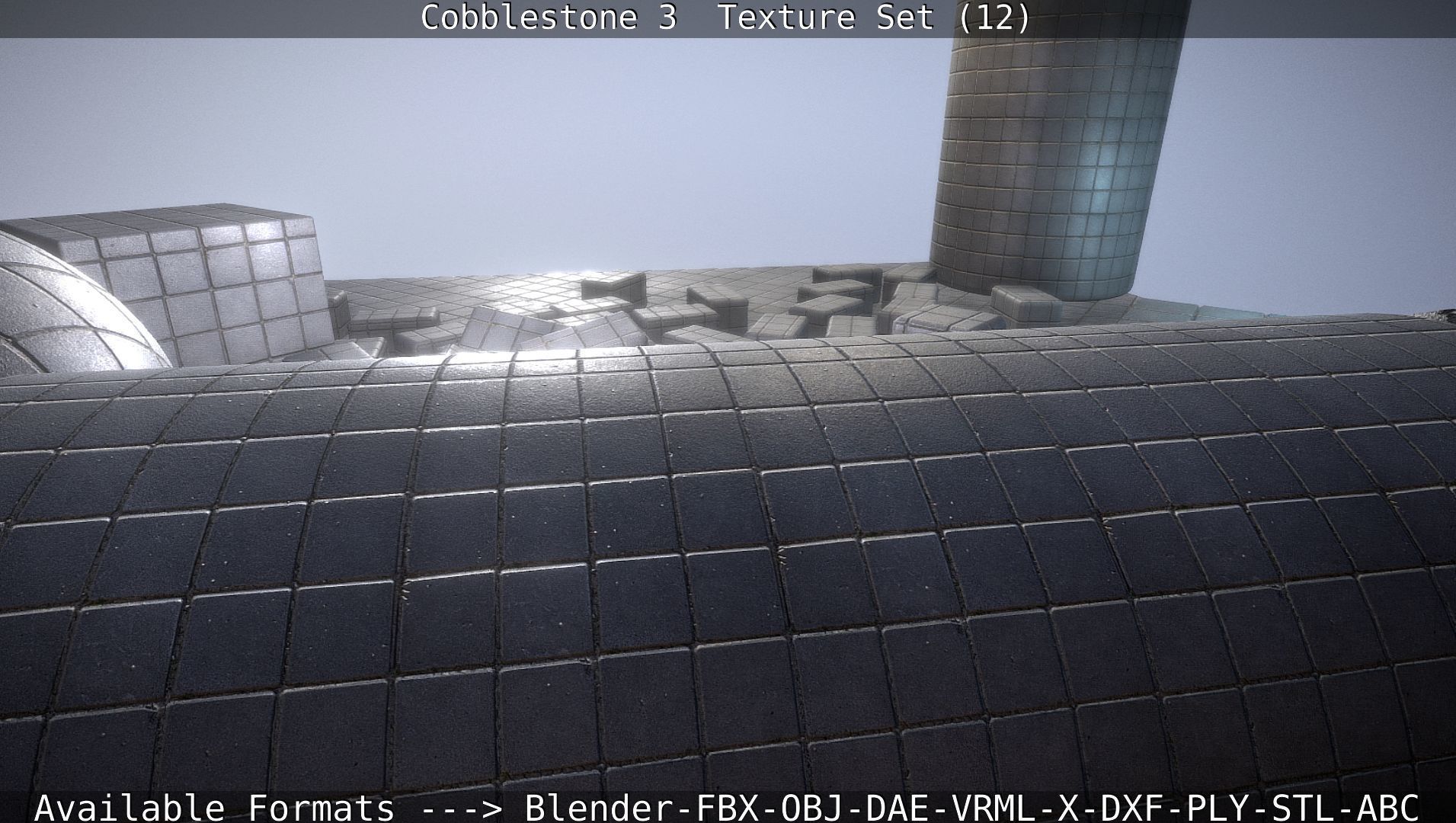 Cobblestone 3 - Texture Set 12 Texture_57