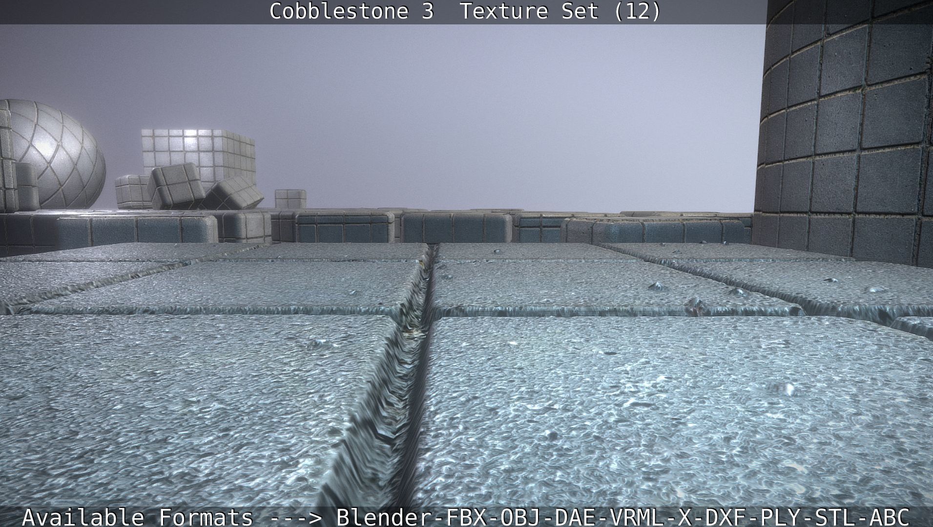 Cobblestone 3 - Texture Set 12 Texture_95