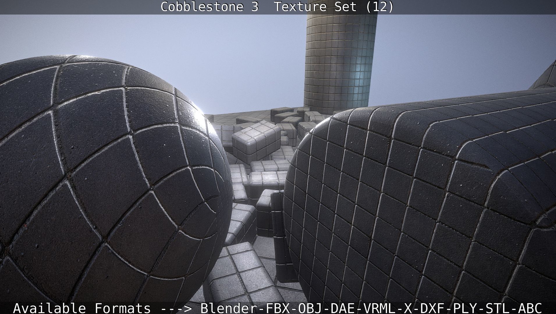 Cobblestone 3 - Texture Set 12 Texture_56