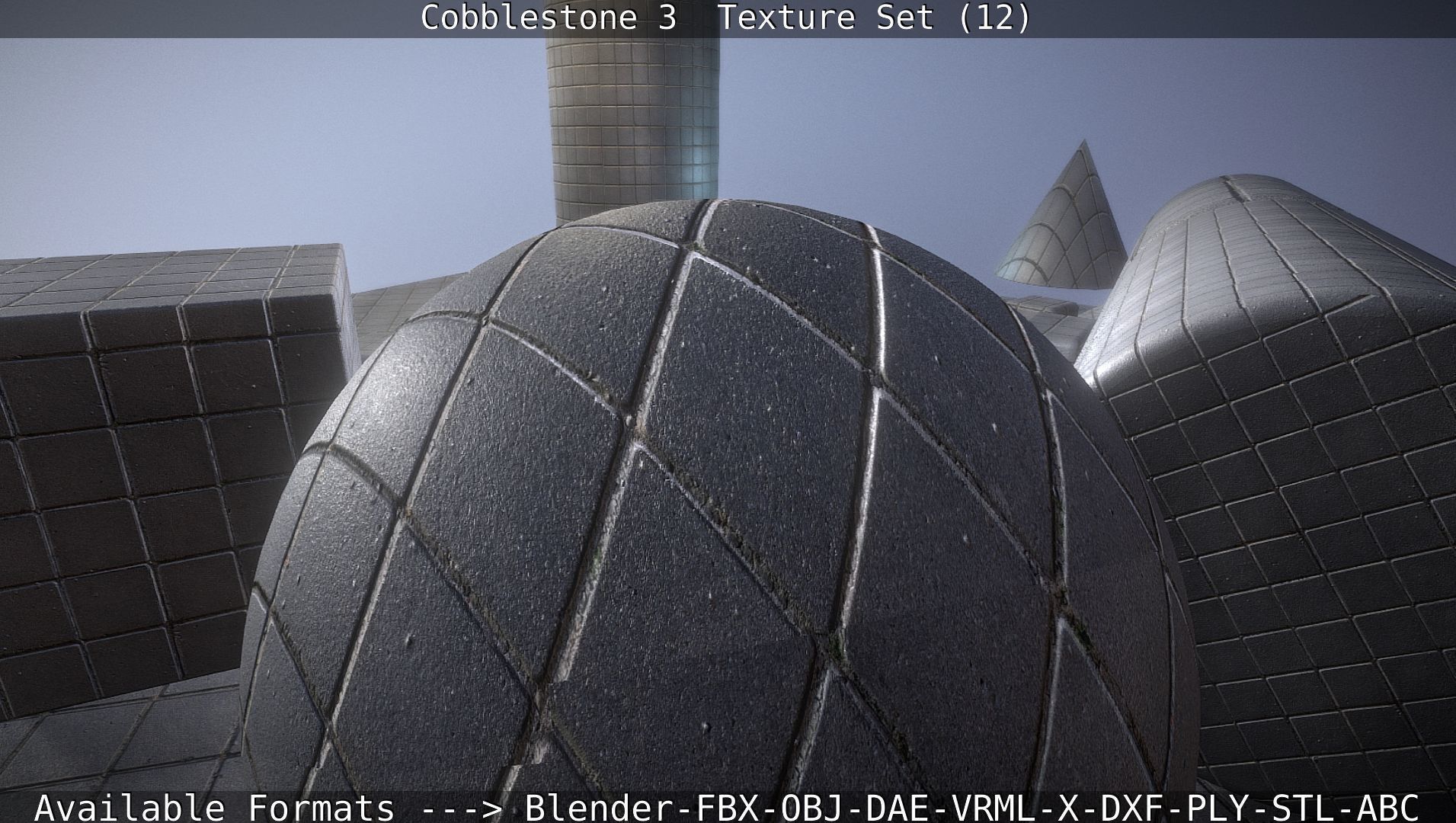 Cobblestone 3 - Texture Set 12 Texture_53