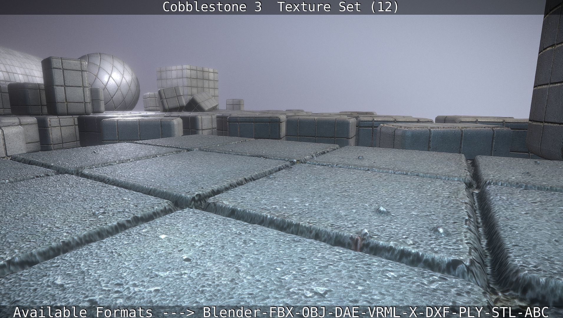 Cobblestone 3 - Texture Set 12 Texture_94