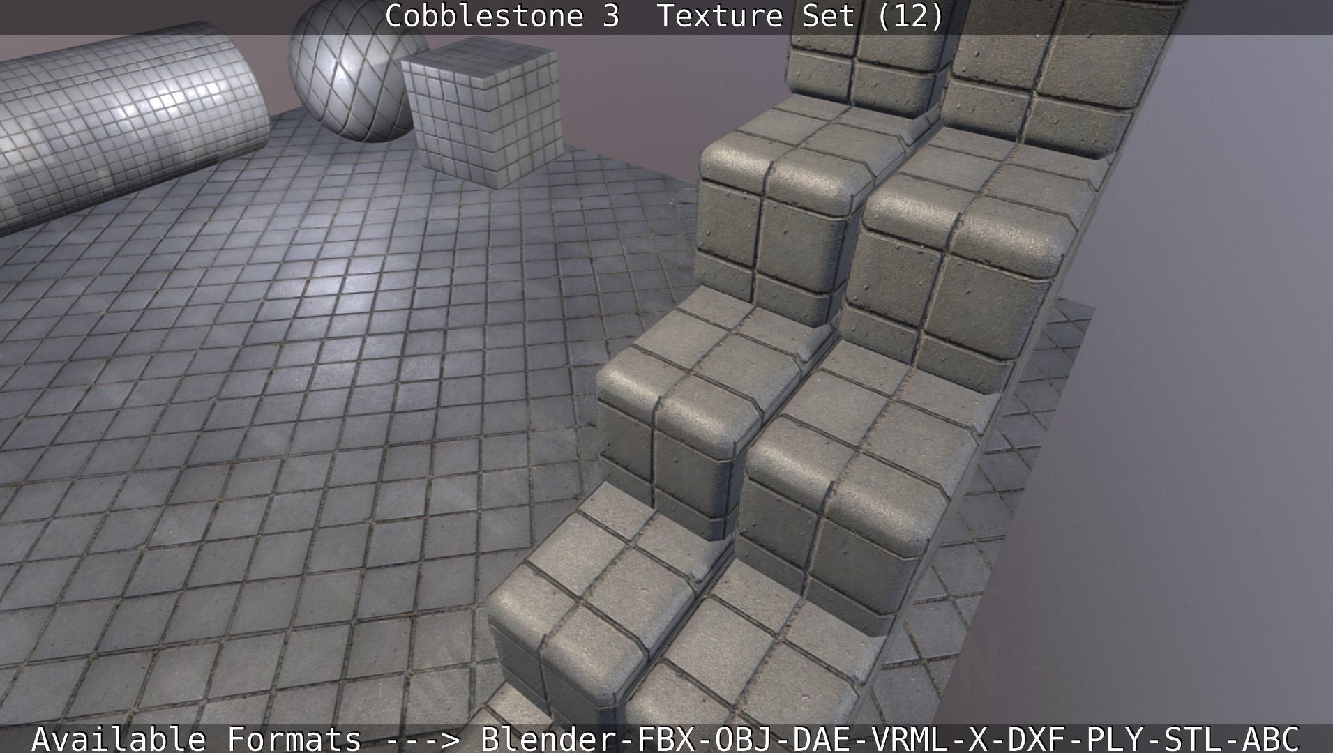 Cobblestone 3 - Texture Set 12 Texture_33