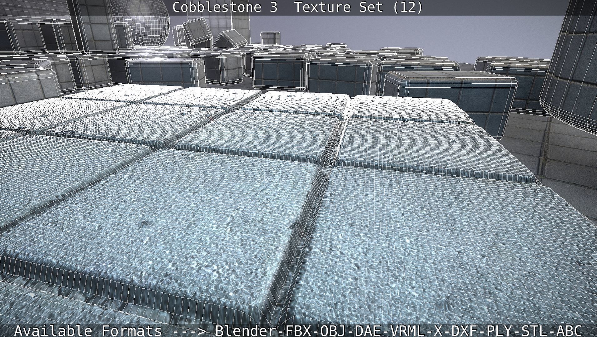 Cobblestone 3 - Texture Set 12 Texture_132