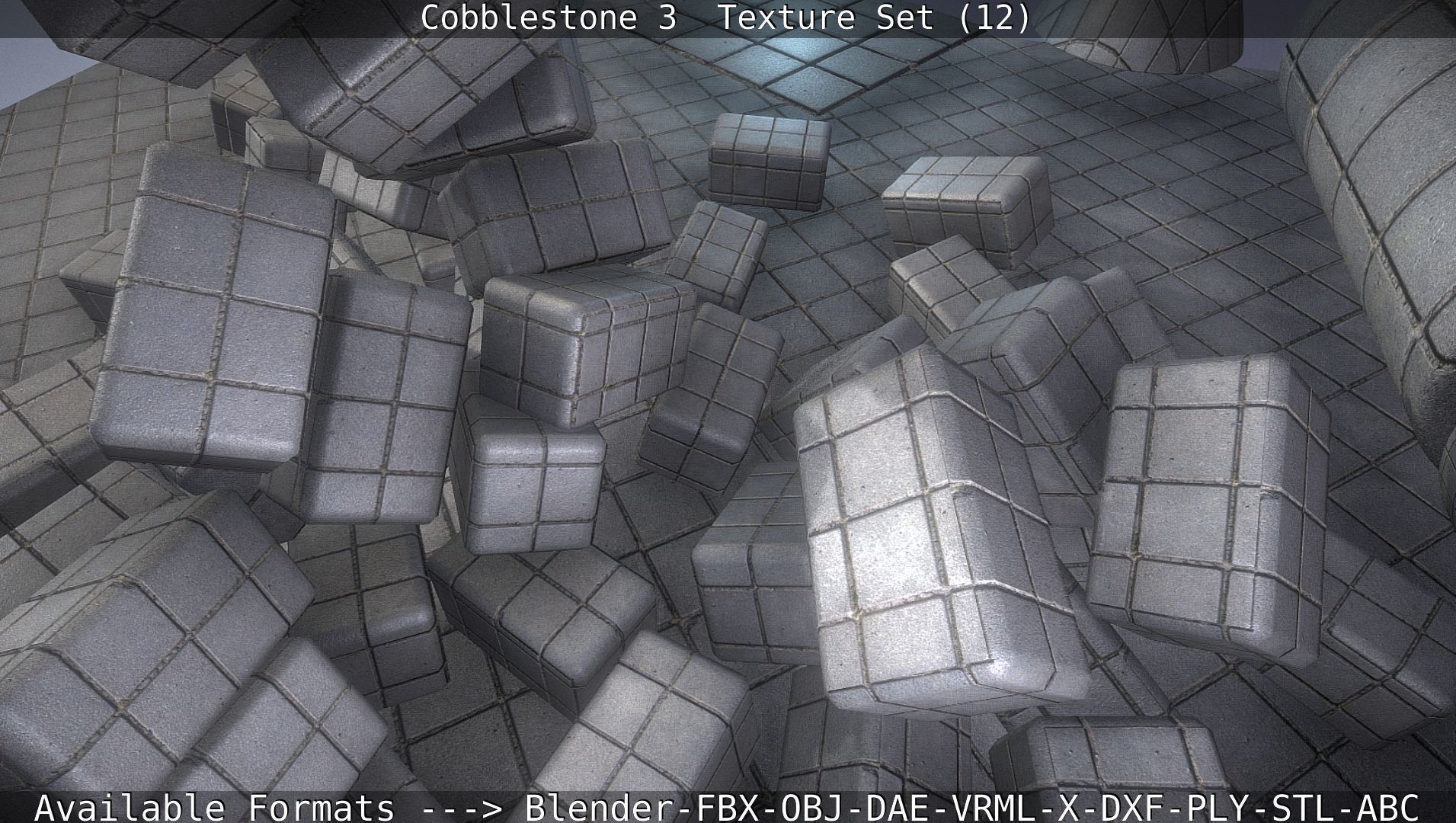 Cobblestone 3 - Texture Set 12 Texture_19