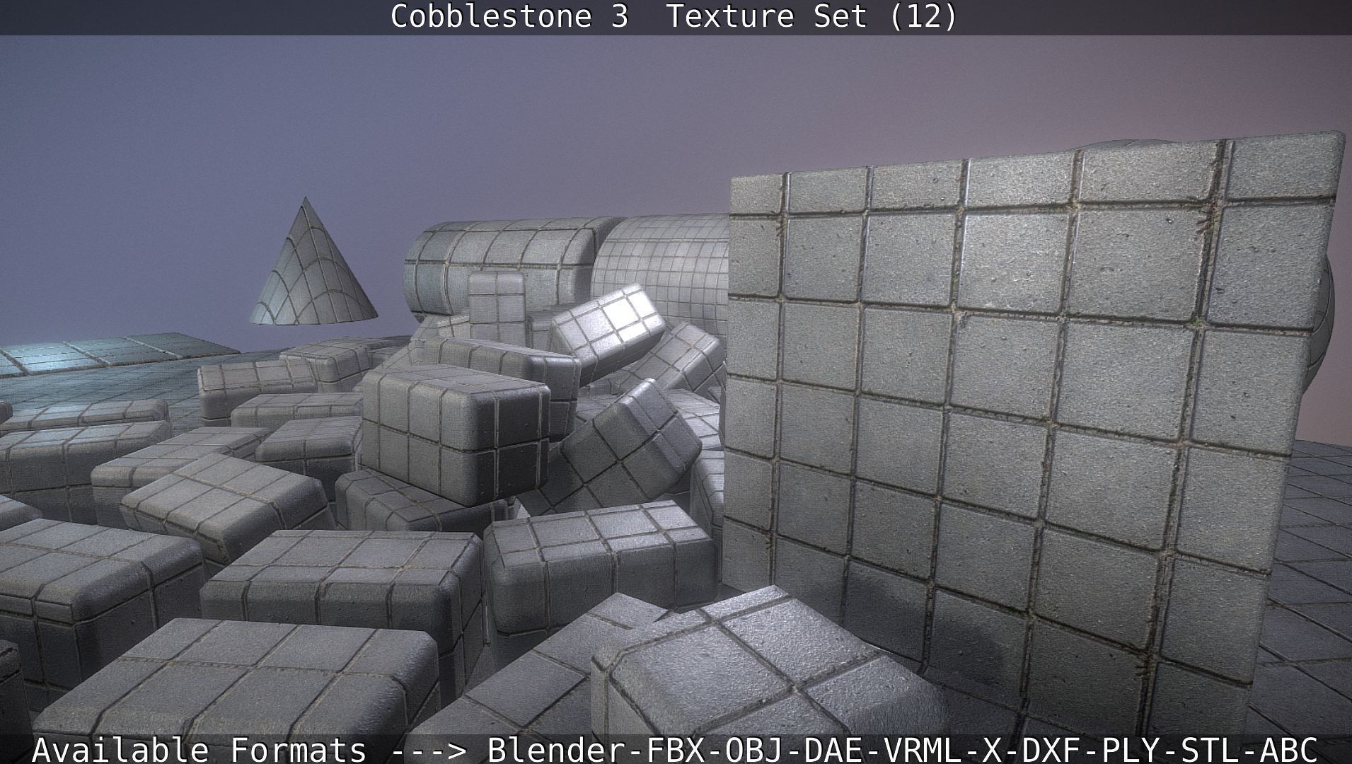 Cobblestone 3 - Texture Set 12 Texture_58