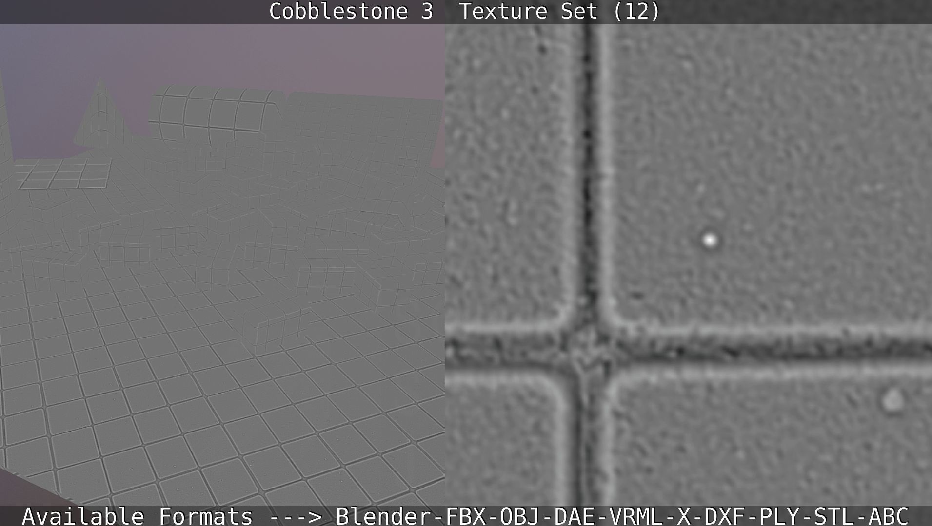 Cobblestone 3 - Texture Set 12 Texture_10