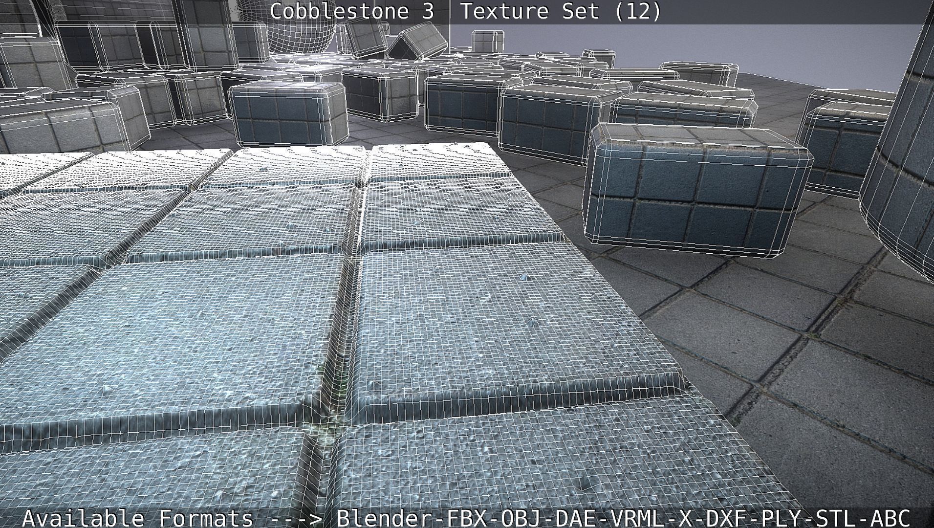 Cobblestone 3 - Texture Set 12 Texture_129