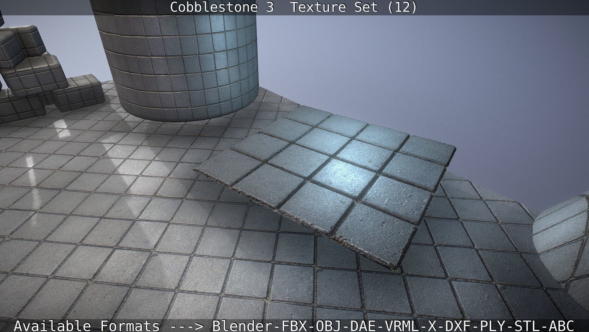 Cobblestone 3 - Texture Set 12 Texture_103