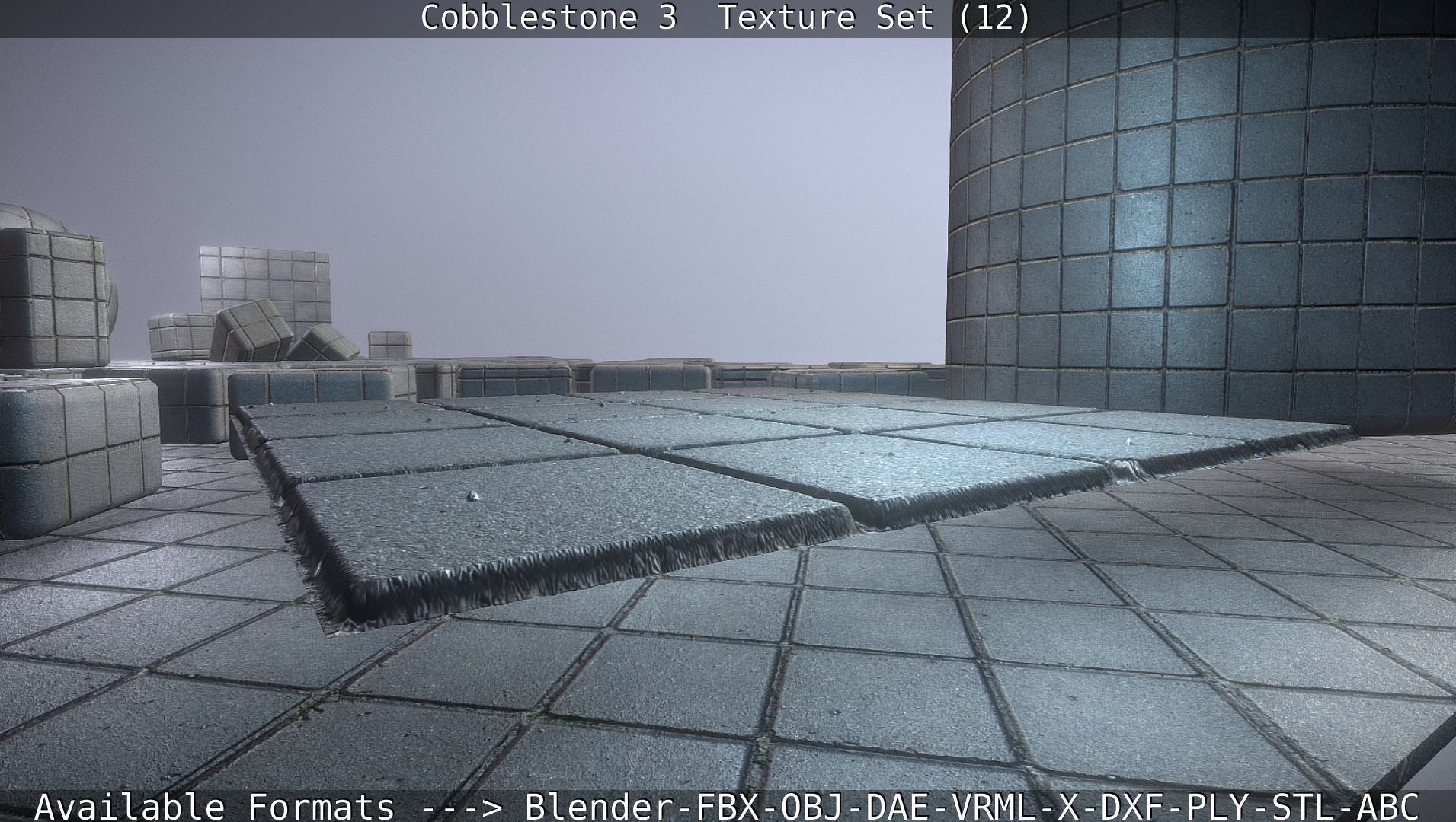 Cobblestone 3 - Texture Set 12 Texture_101