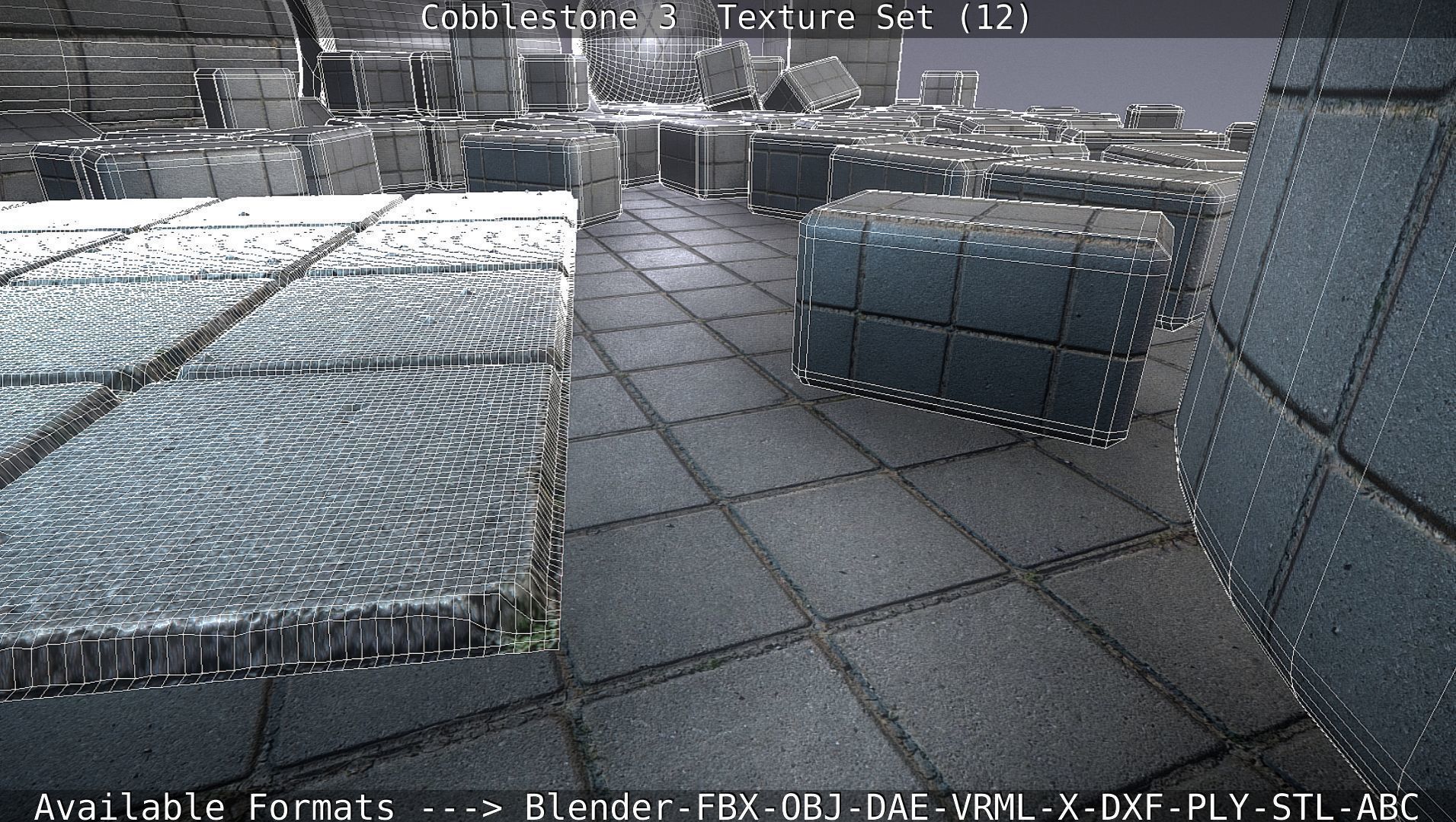 Cobblestone 3 - Texture Set 12 Texture_130