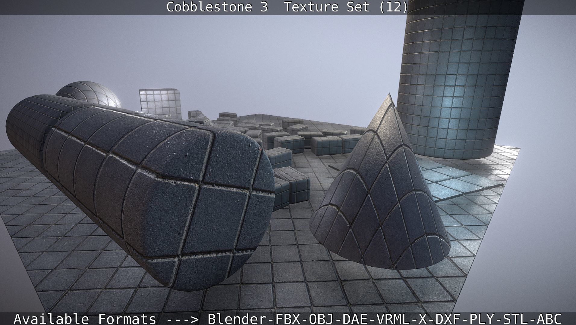 Cobblestone 3 - Texture Set 12 Texture_61