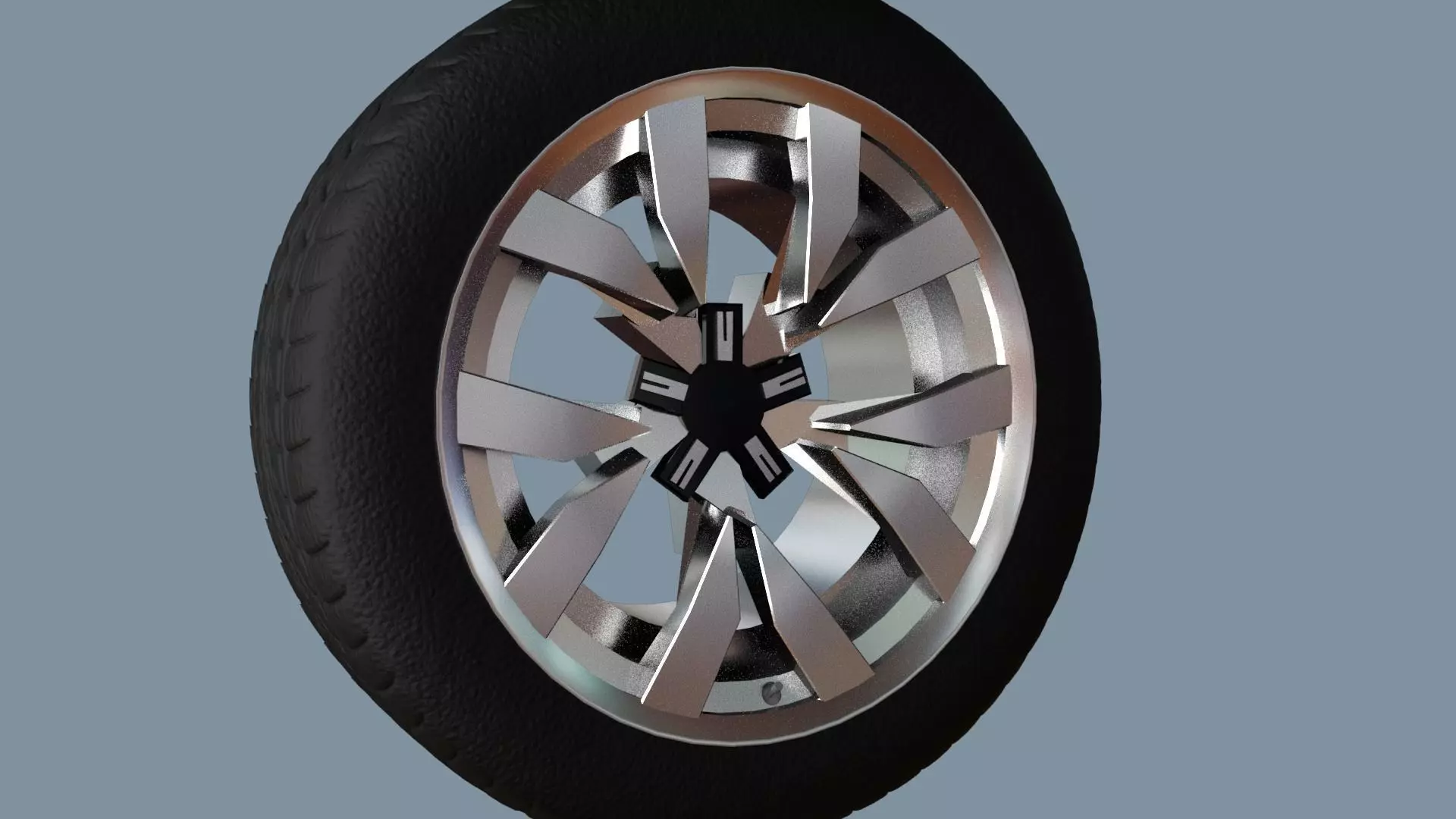 AS rims collection 6 - VW Montero Low-poly 3D model_0