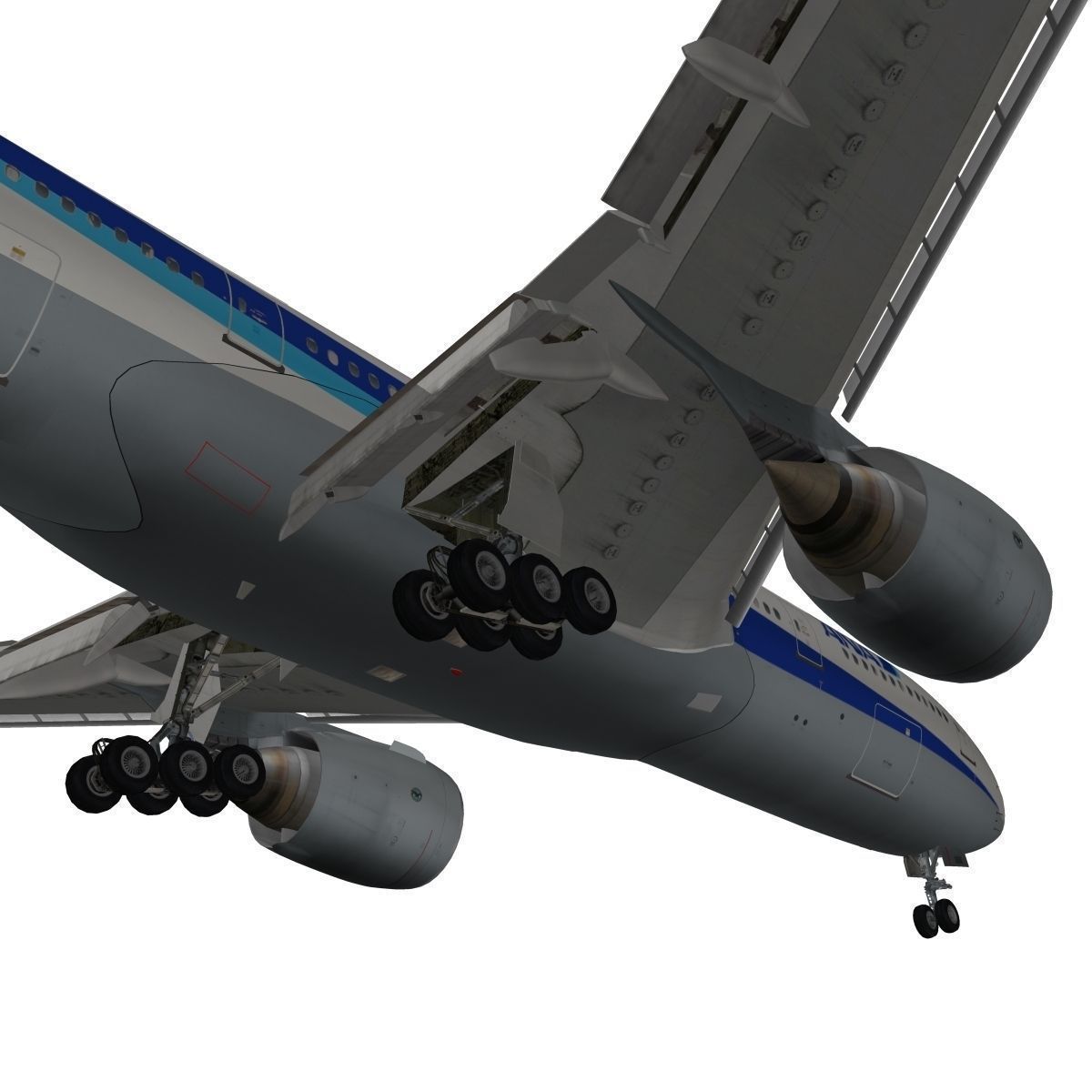 Boeing 777-200ER All Nipon Airways ANA 3D model_8