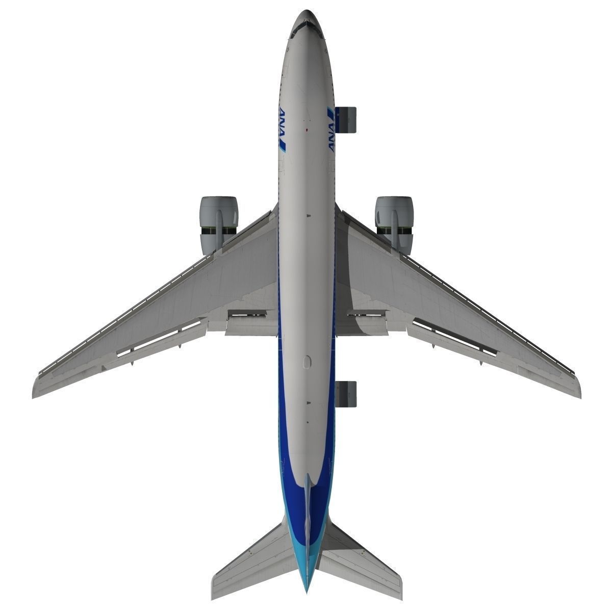 Boeing 777-200ER All Nipon Airways ANA 3D model_3