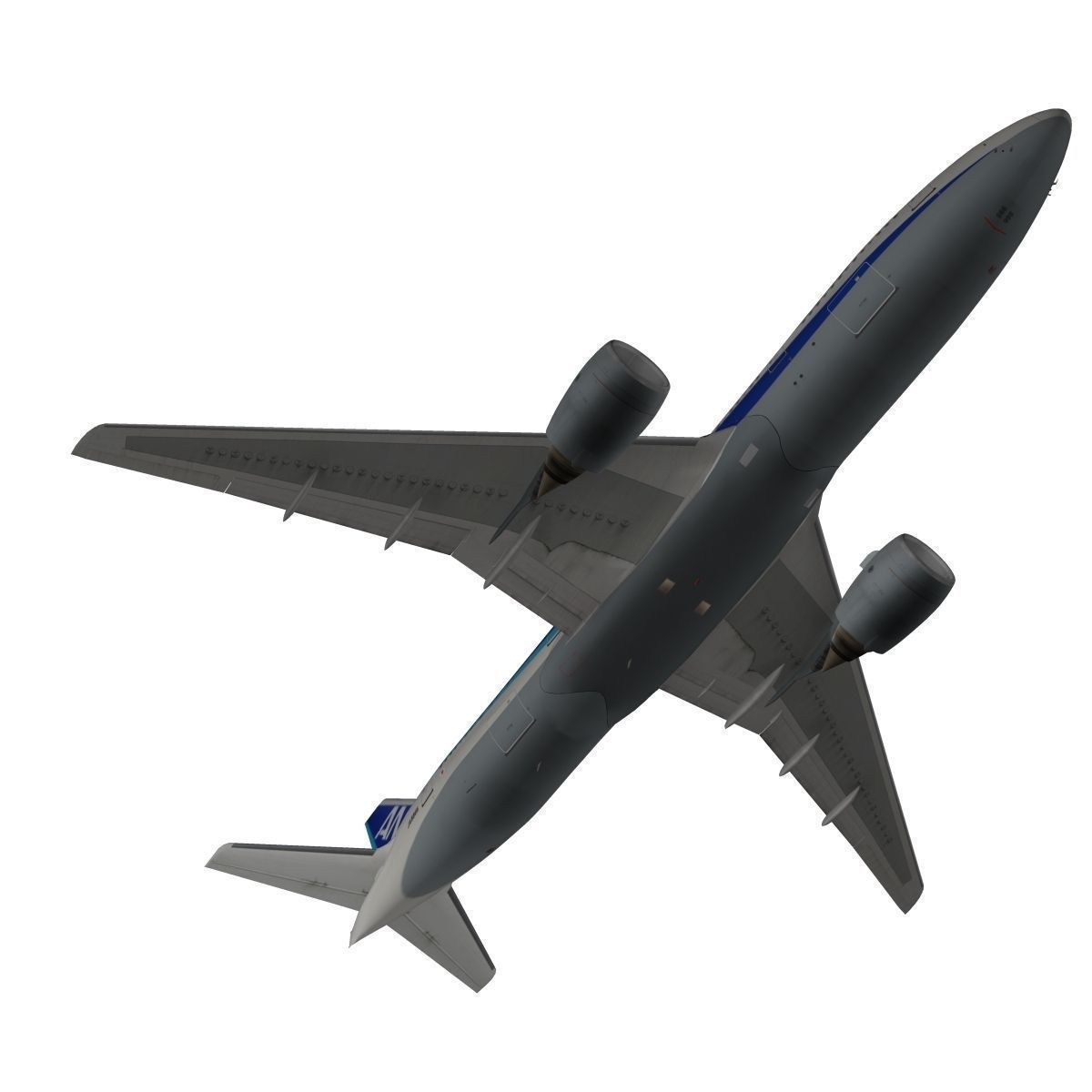 Boeing 777-200ER All Nipon Airways ANA 3D model_2