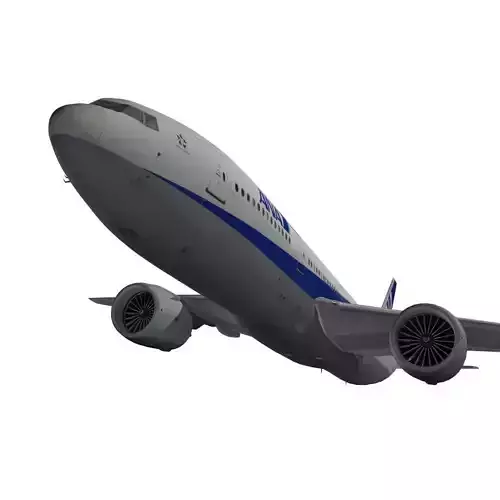 Boeing 777-200ER All Nipon Airways ANA 3D model