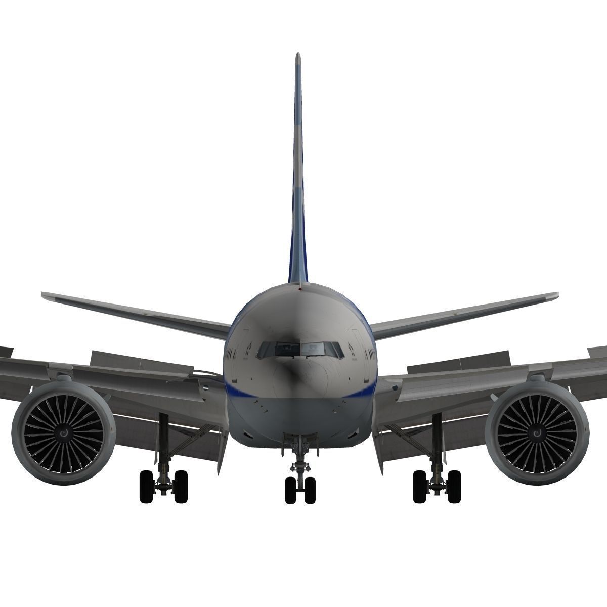 Boeing 777-200ER All Nipon Airways ANA 3D model_5
