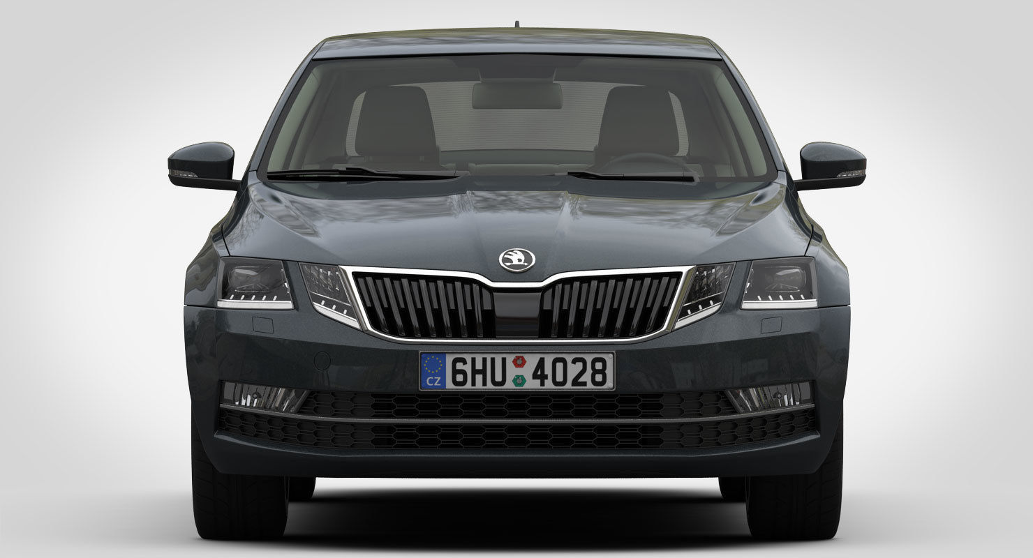 Skoda Octavia 2017 3D model_9