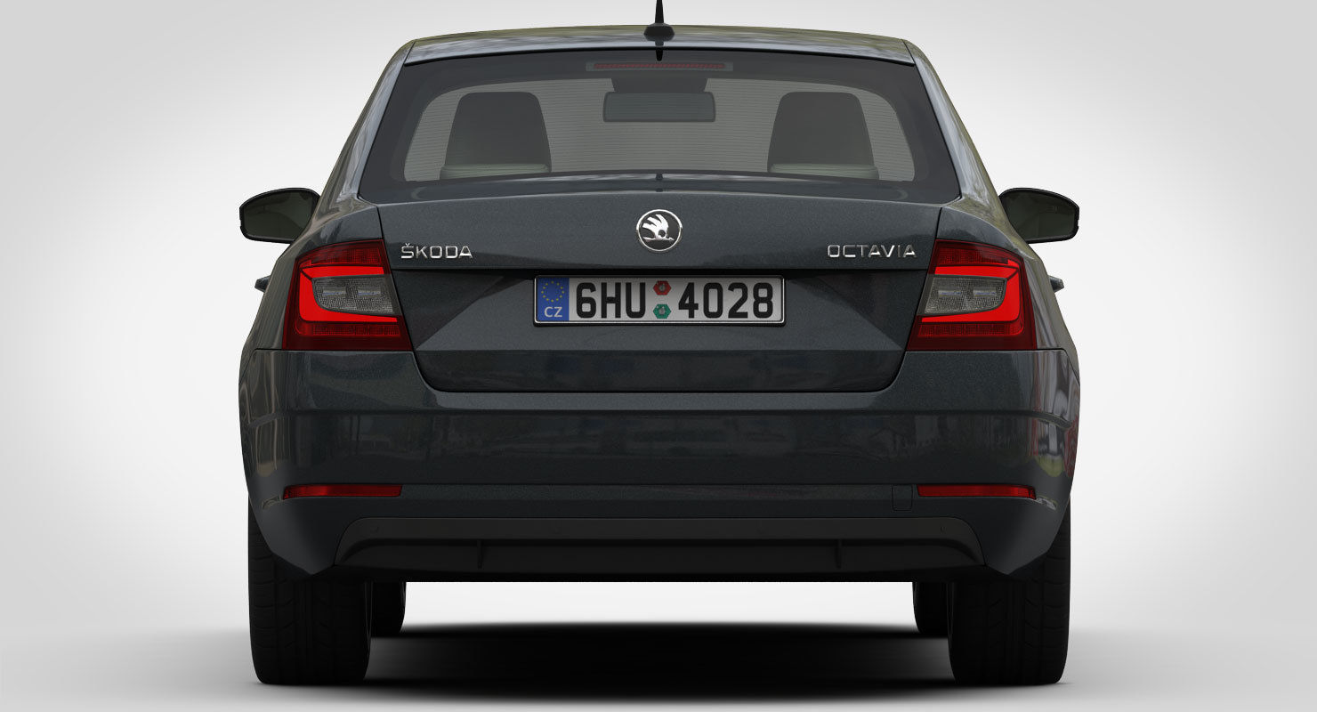 Skoda Octavia 2017 3D model_10