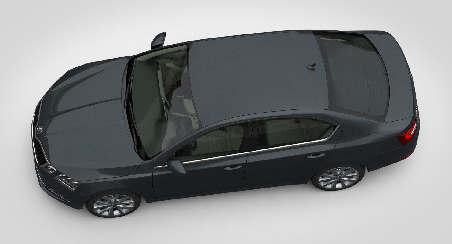 Skoda Octavia 2017 3D model_8