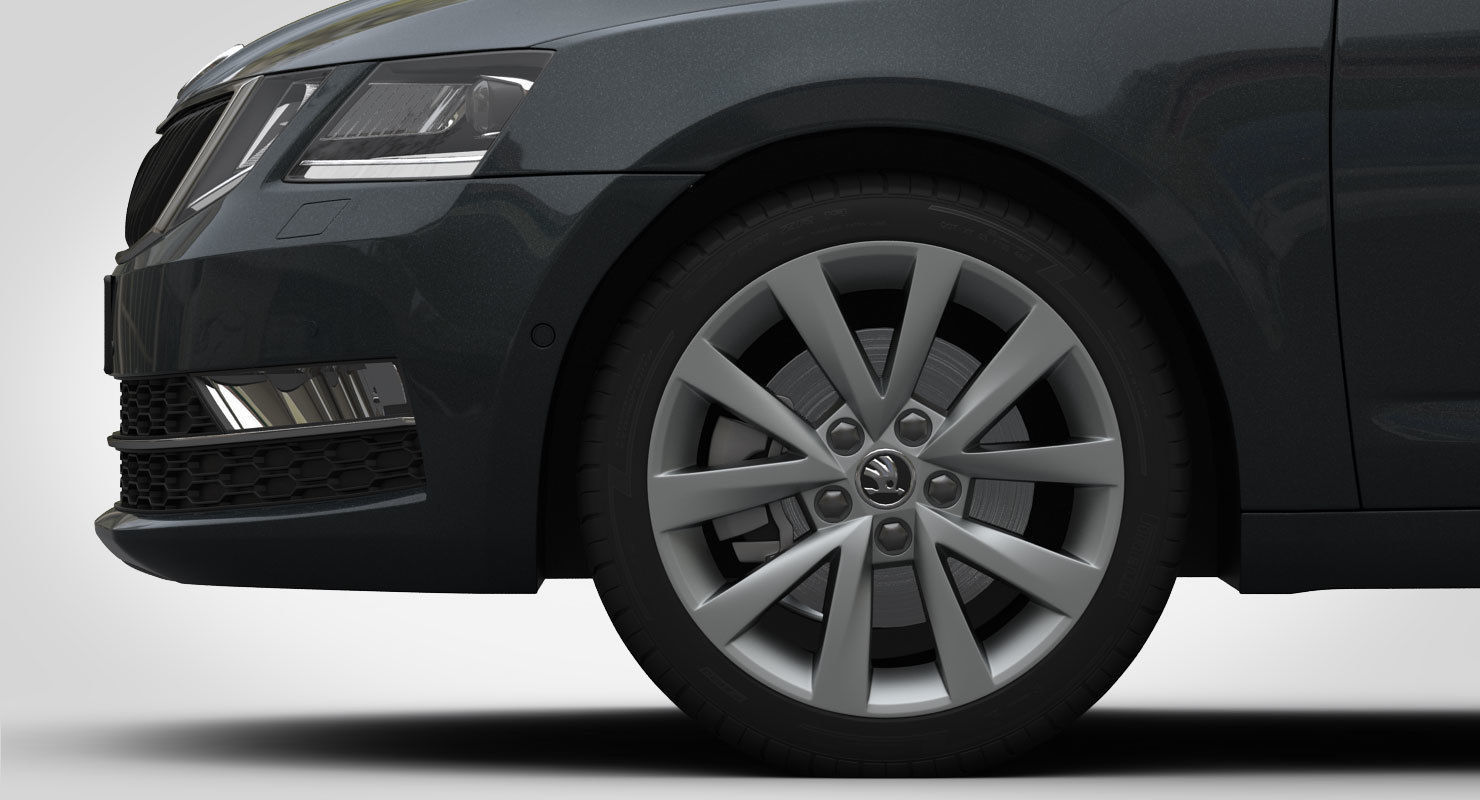Skoda Octavia 2017 3D model_12
