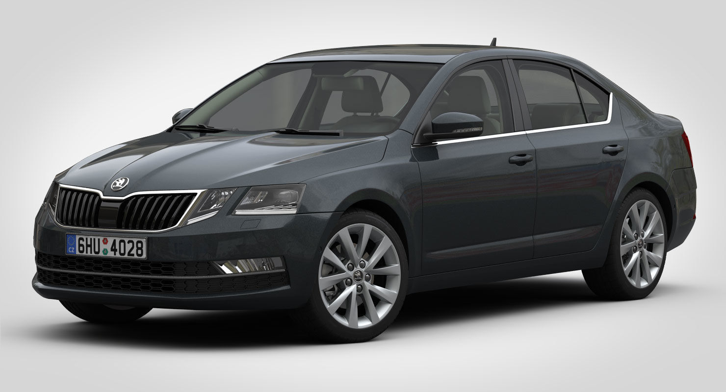 Skoda Octavia 2017 3D model_6