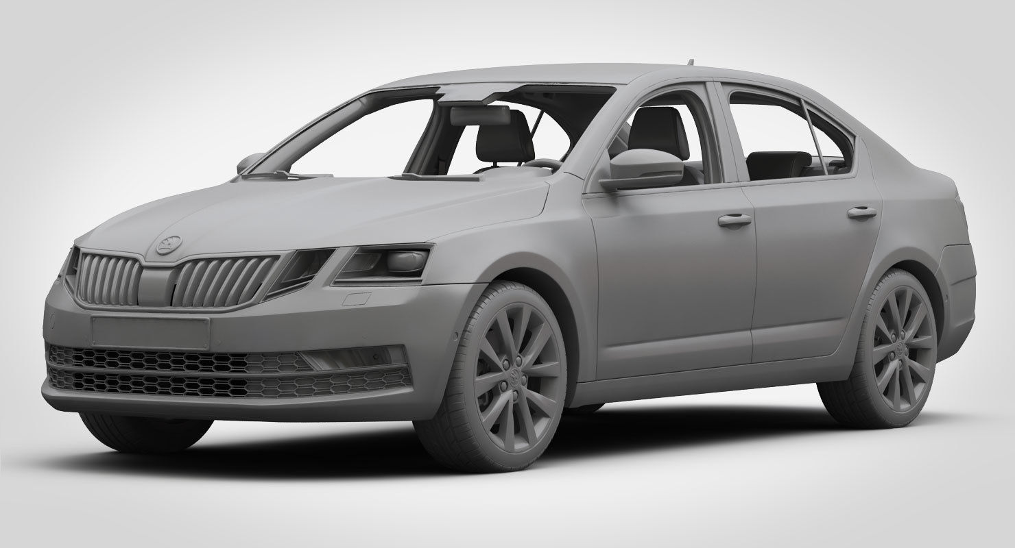 Skoda Octavia 2017 3D model_18
