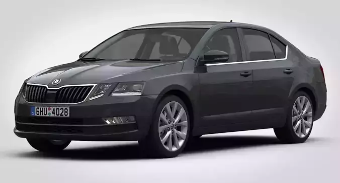 Skoda Octavia 2017 3D model