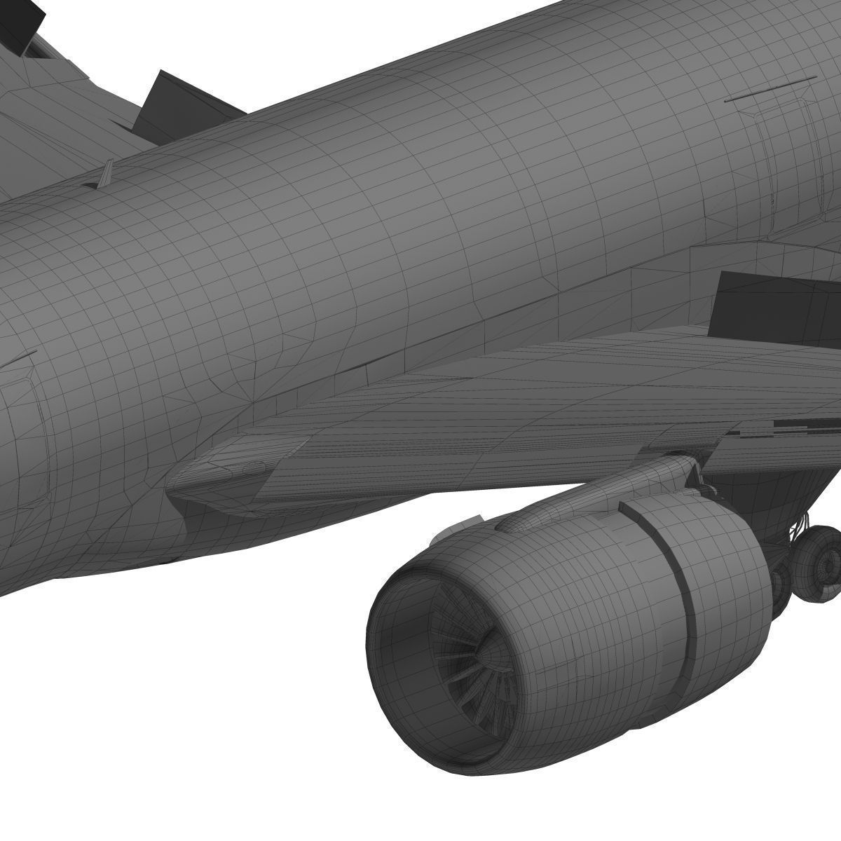 Boeing 777-200ER Japan Airlines JAL 3D model_18