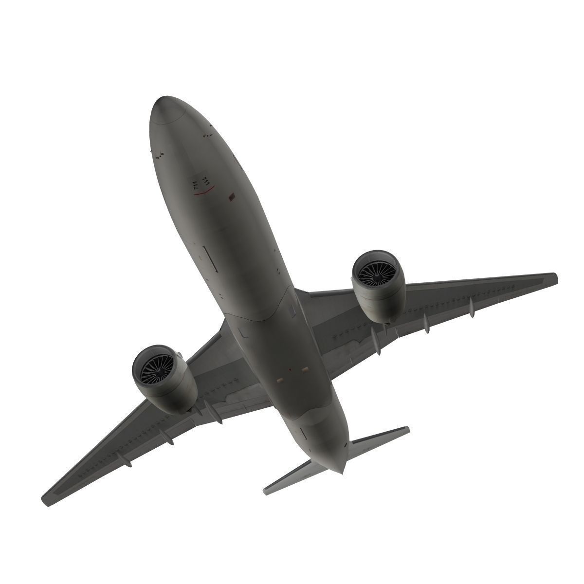 Boeing 777-200ER Japan Airlines JAL 3D model_1