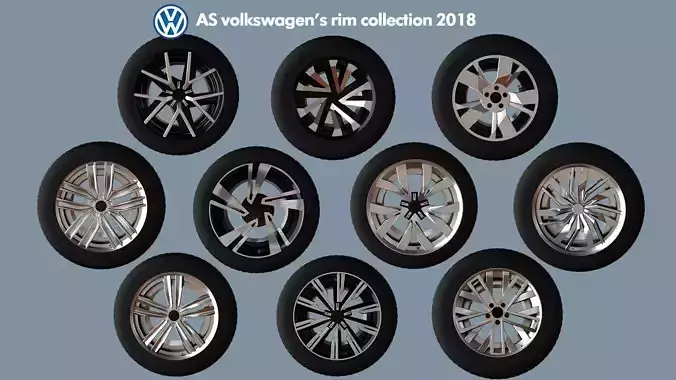 AS rims collection - VW 2018