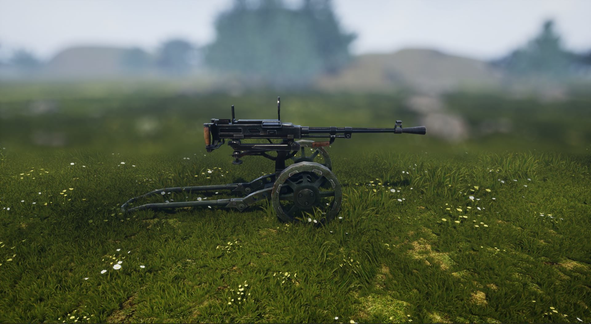 Gun Unreal Unity Ready Low-poly 3D model_2