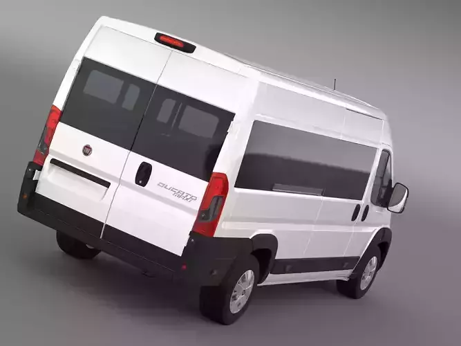 Fiat Ducato Maxi Minibus 2015 3D model