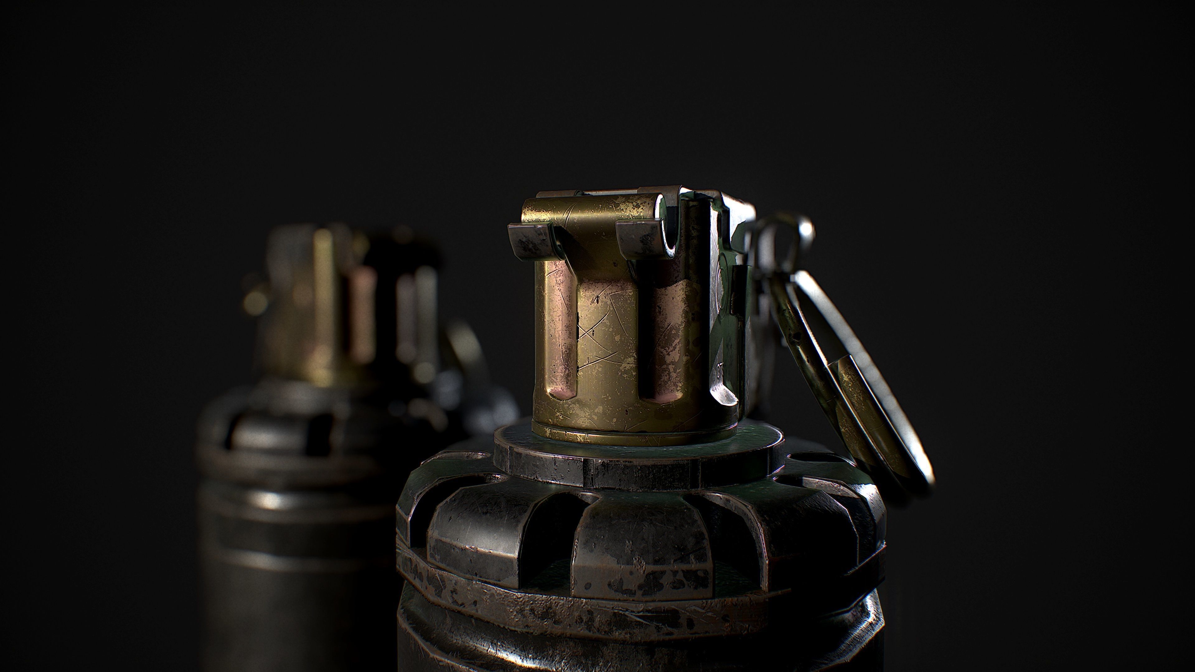 FlashBang 7290 Low-poly 3D model_5