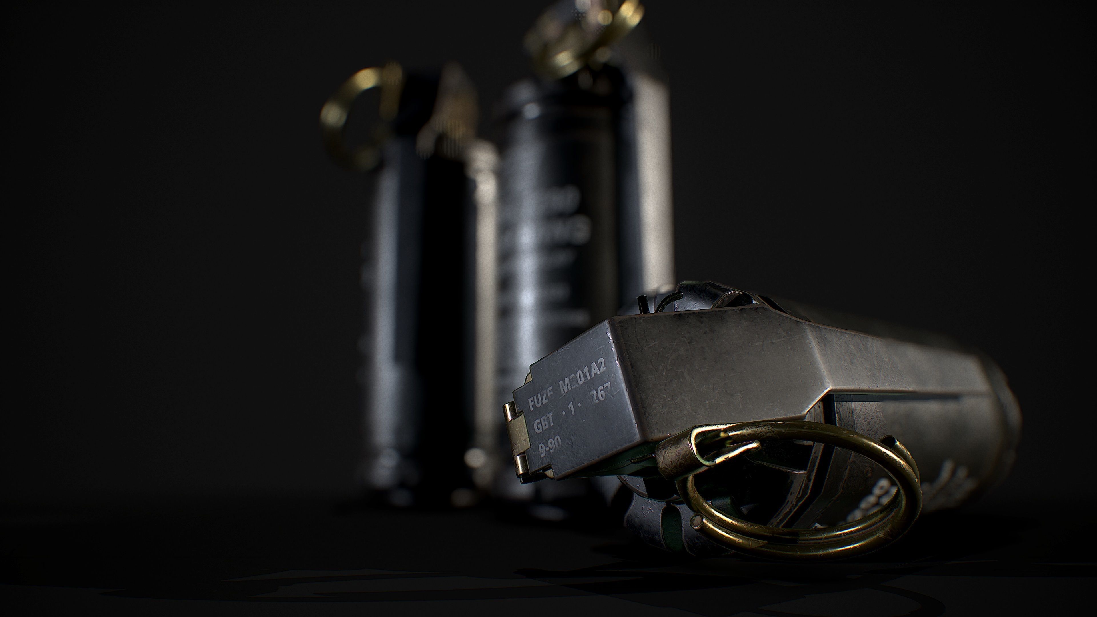 FlashBang 7290 Low-poly 3D model_8