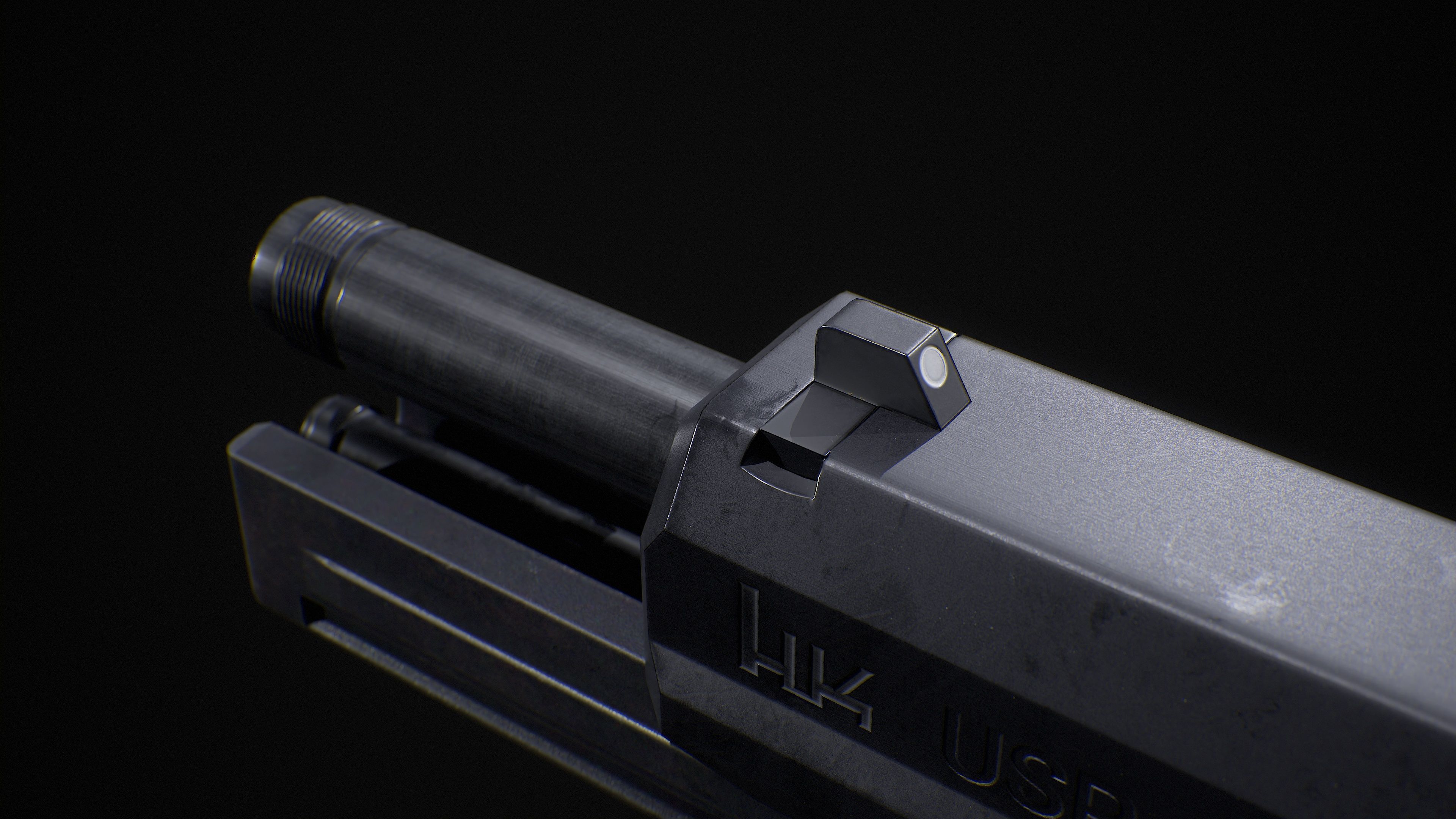HK USP Low-poly 3D model_18