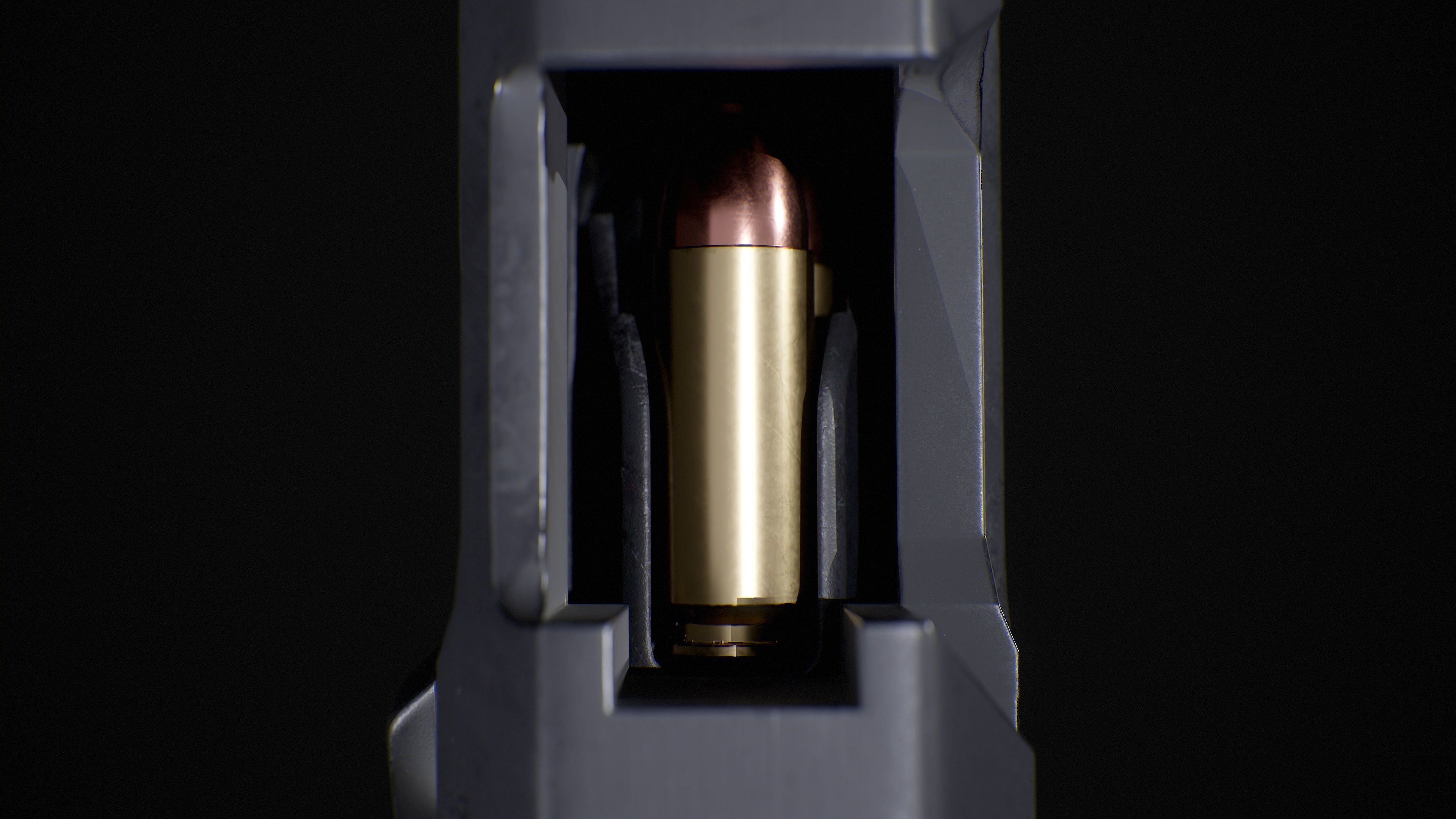 HK USP Low-poly 3D model_19