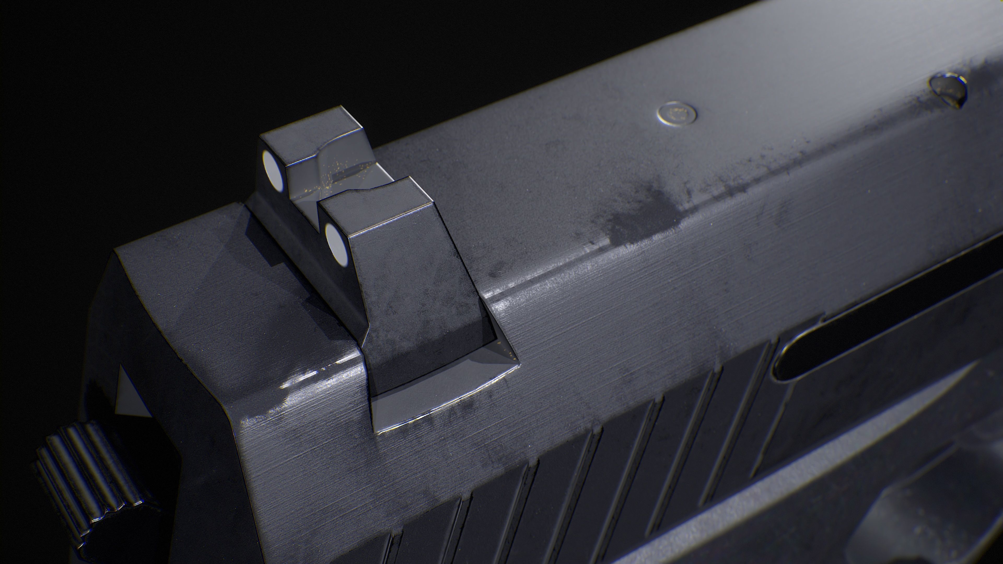 HK USP Low-poly 3D model_16