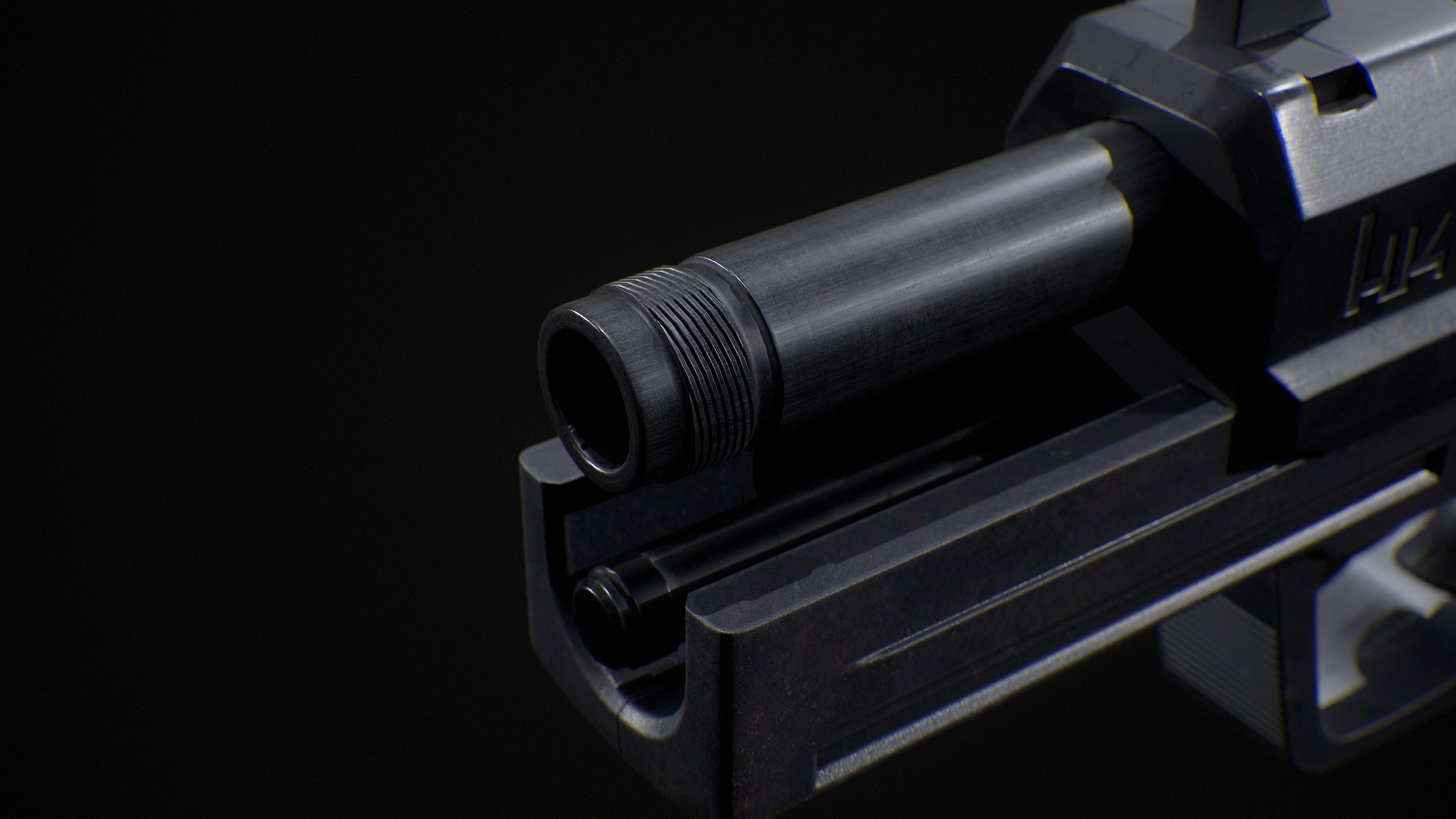HK USP Low-poly 3D model_17
