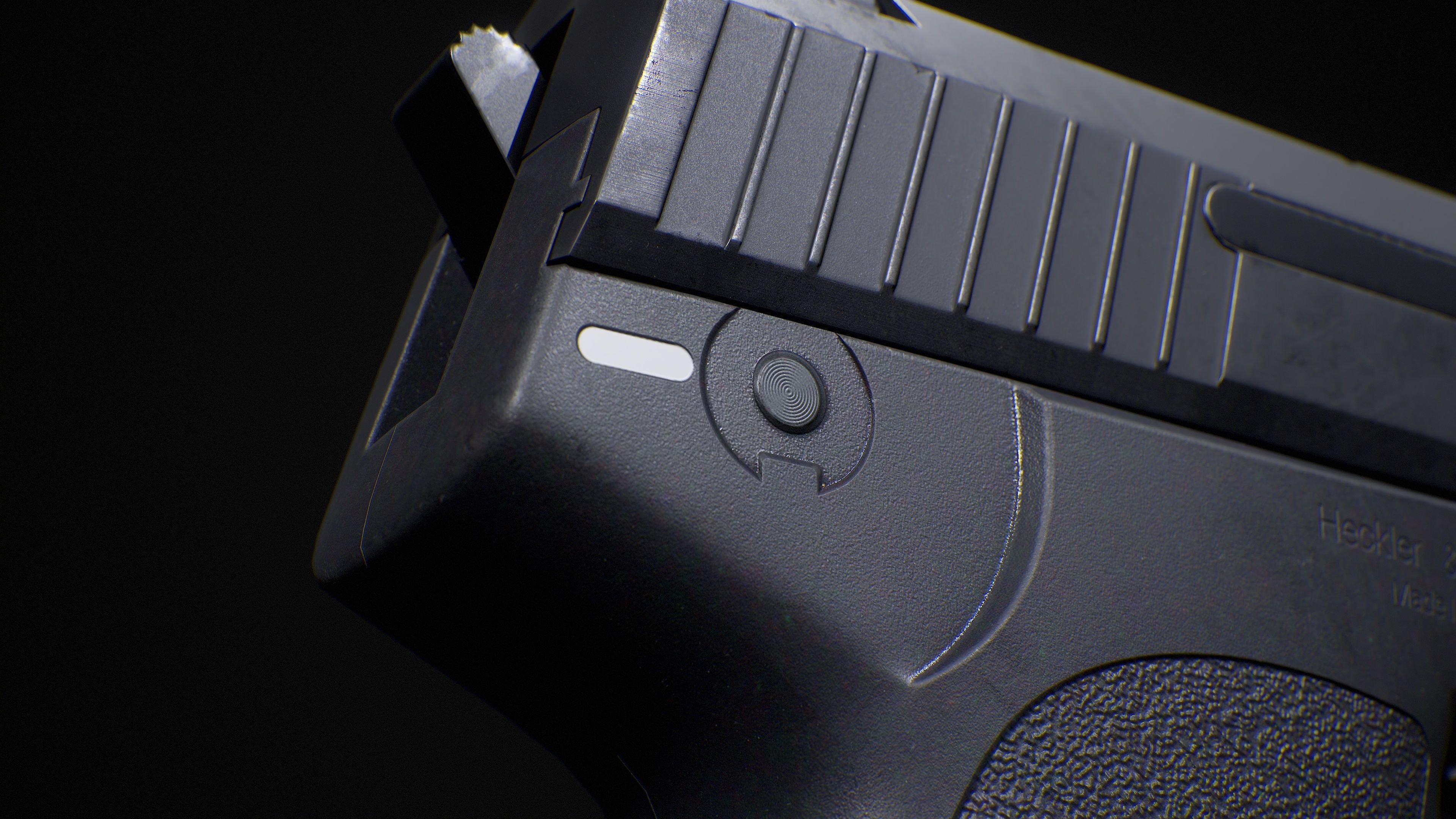 HK USP Low-poly 3D model_15