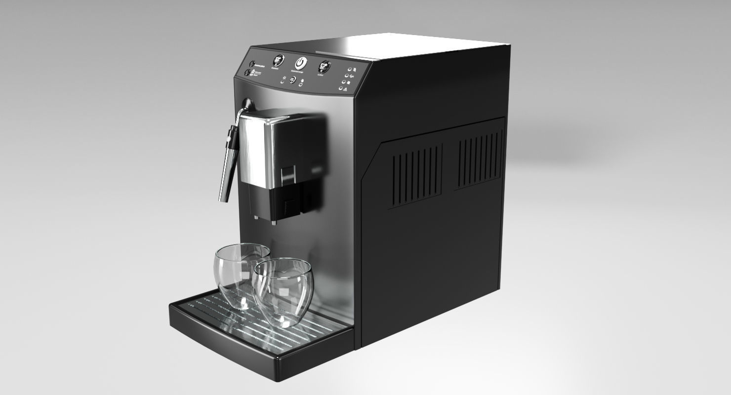 Coffee Machine Philips 3D model_6