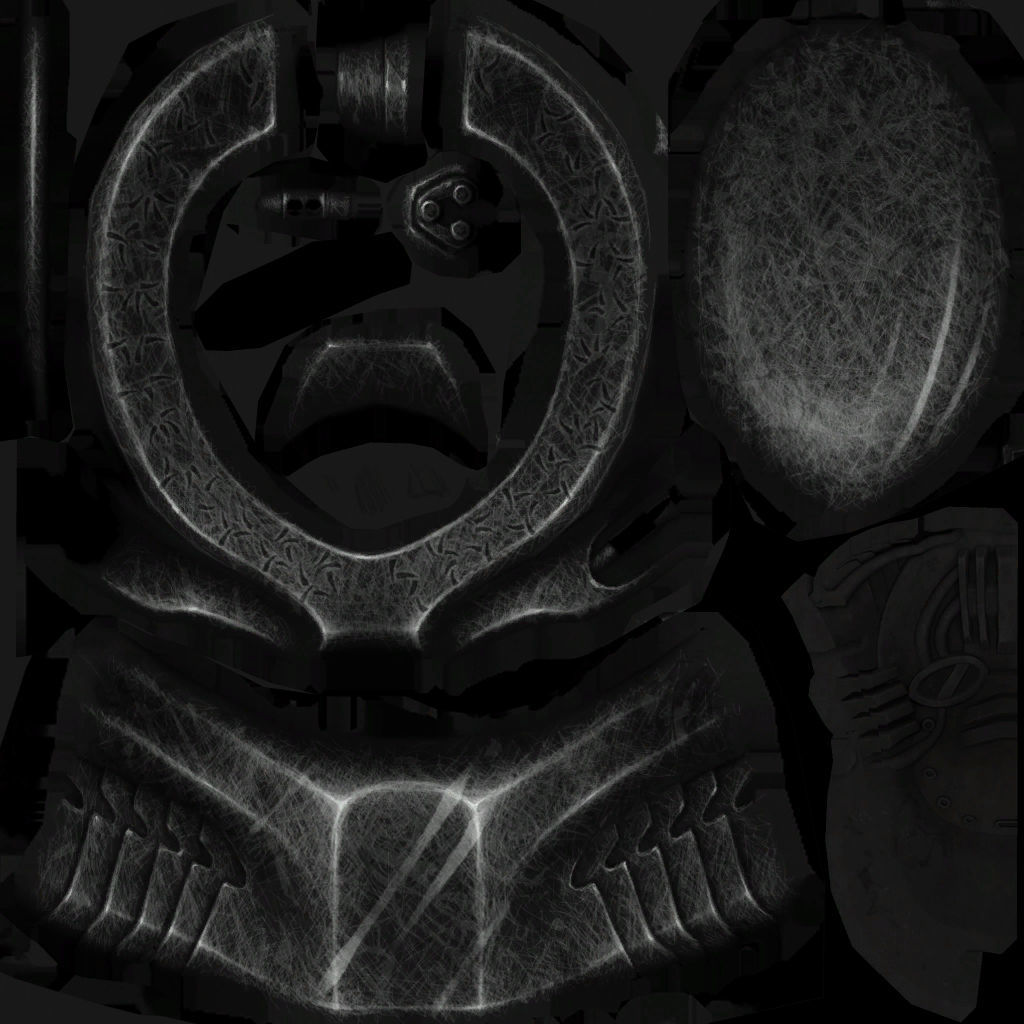 predator he is space strongest warrior Free low-poly 3D model_2