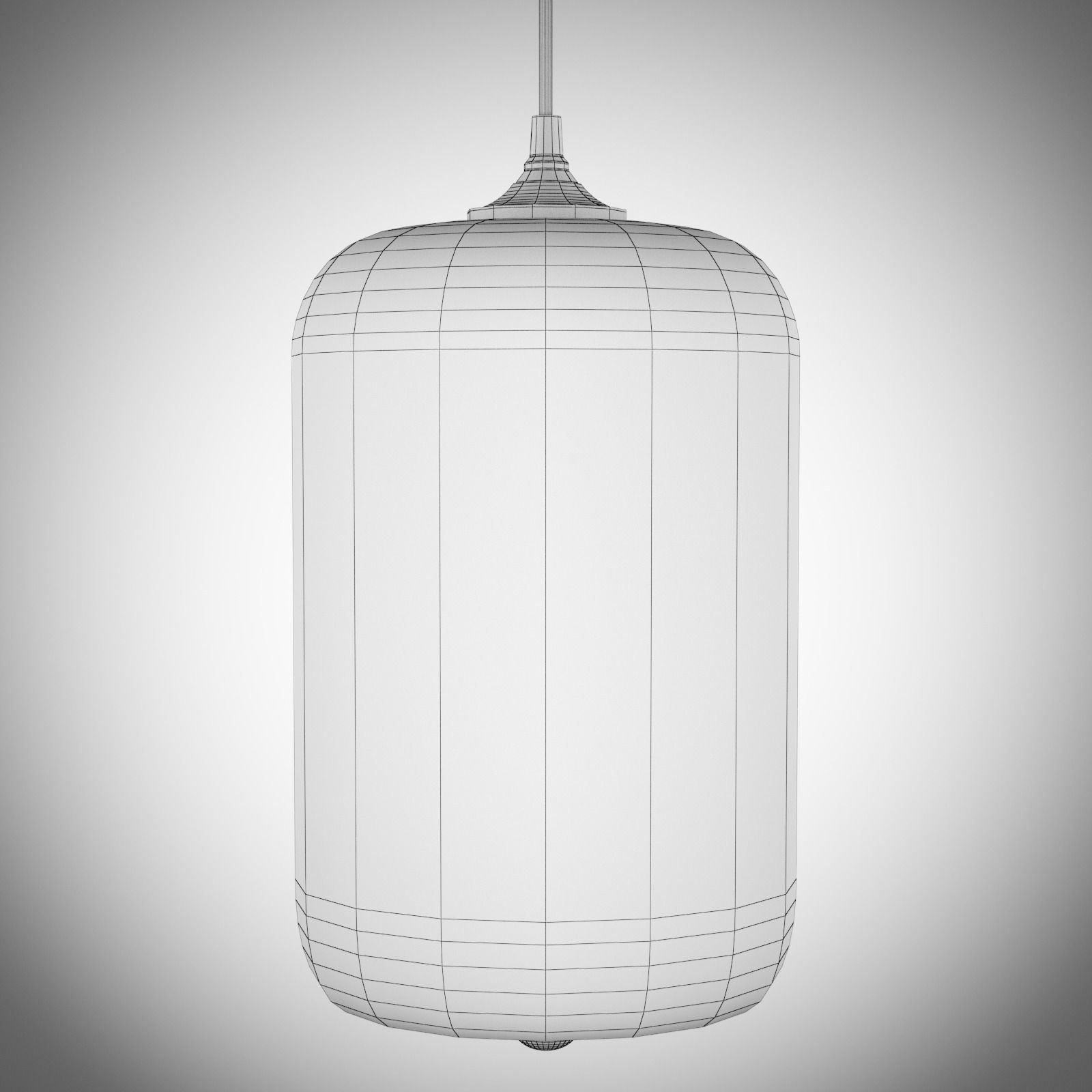 Edison Pod Pendant Light  3D model_2