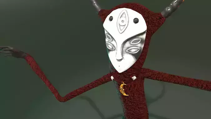 Keeper Of Night 3D model